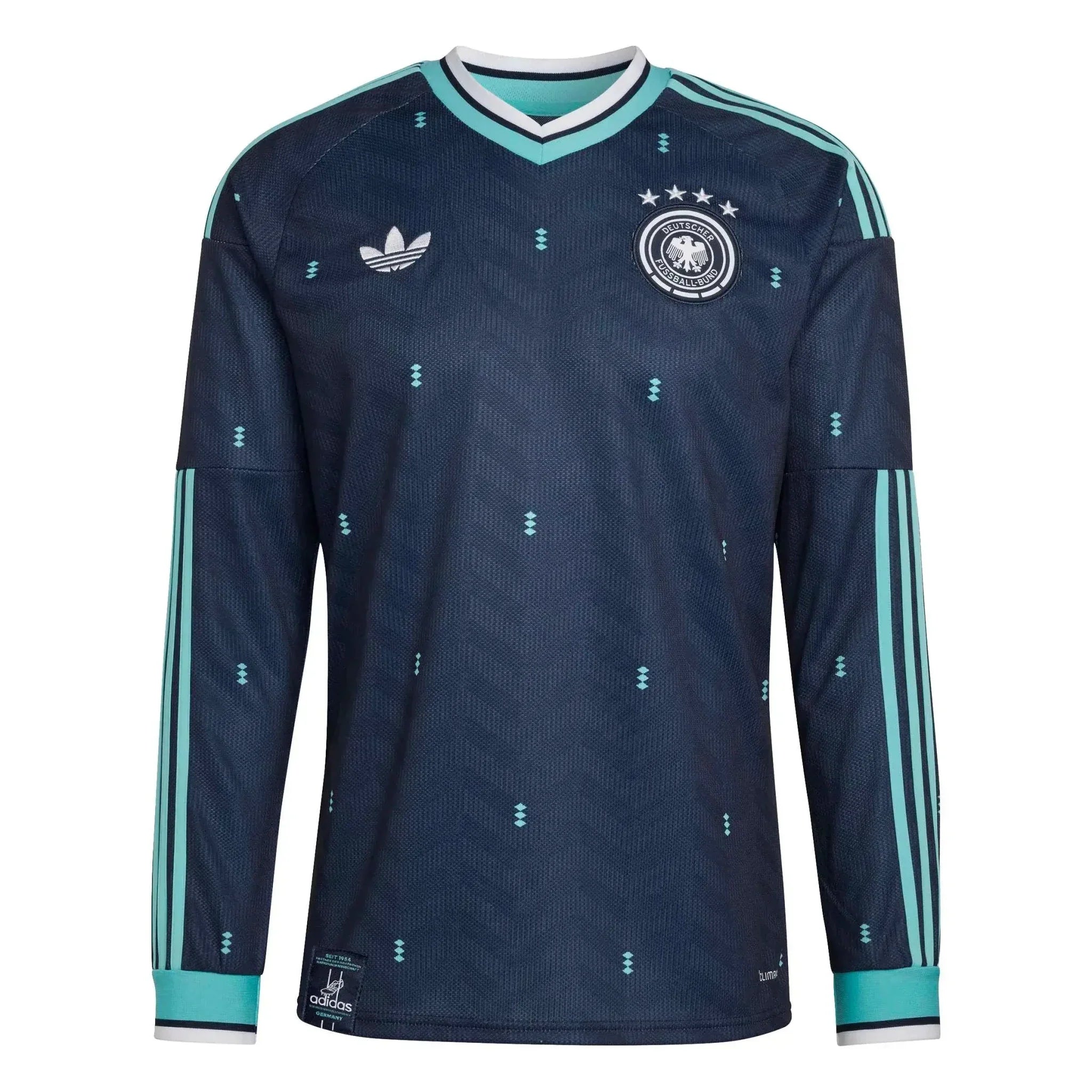 adidas 2026 Germany Men's Stadium Away Long-Sleeve Soccer Jersey 1