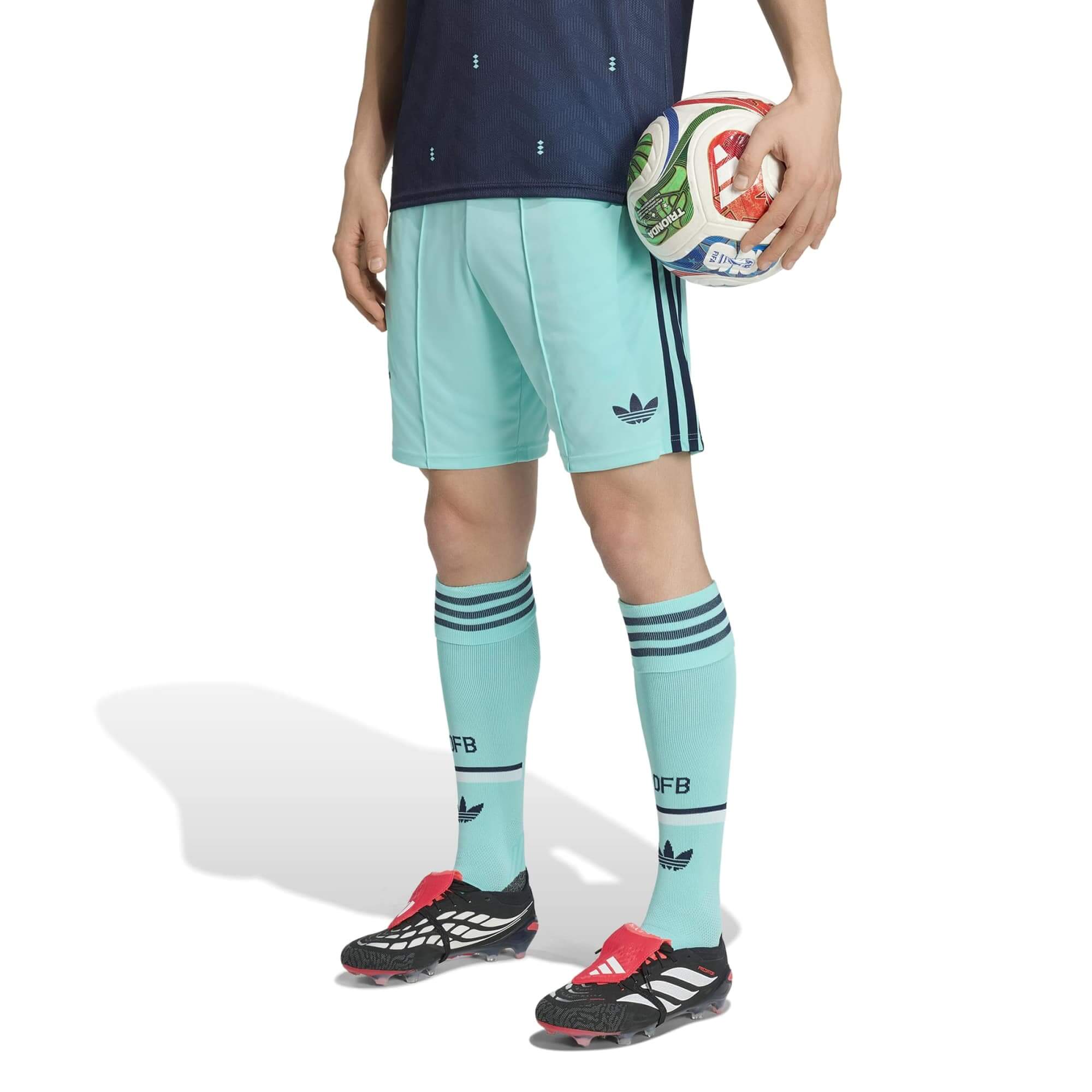 adidas 2026 Germany Men's Stadium Away Shorts 2