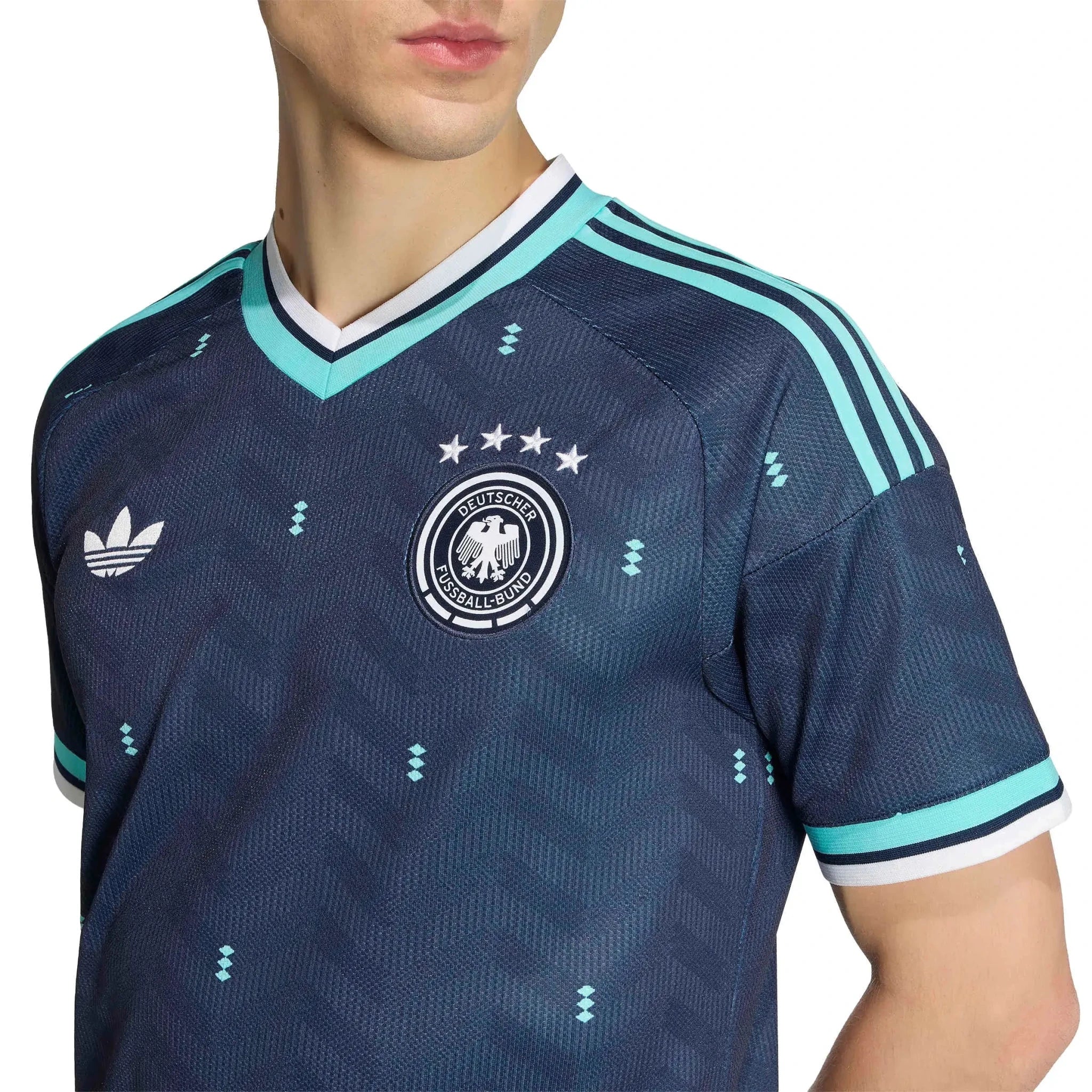 adidas 2026 Germany Men's Stadium Away Soccer Jersey 5