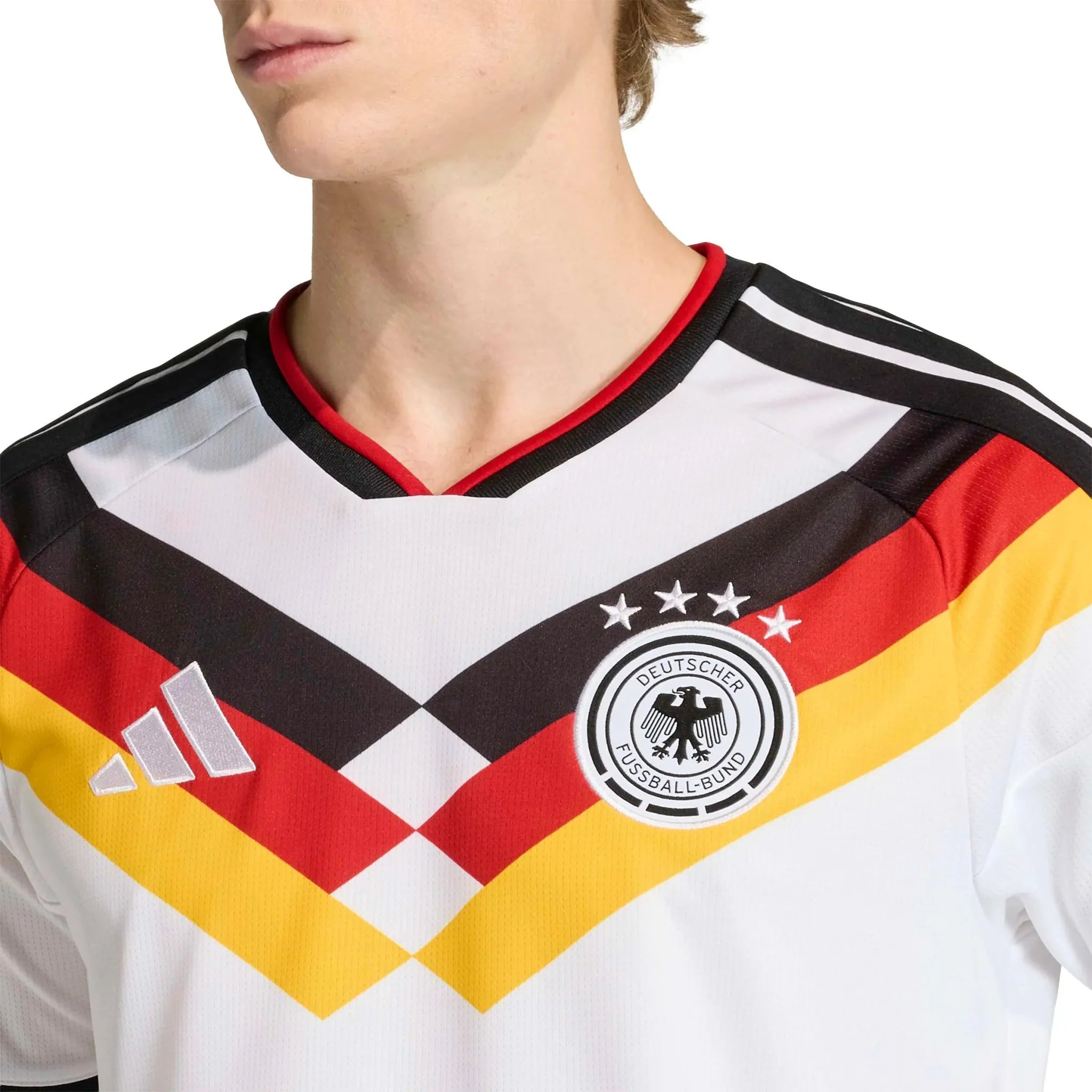 adidas 2026 Germany Men's Stadium Home Soccer Jersey 5