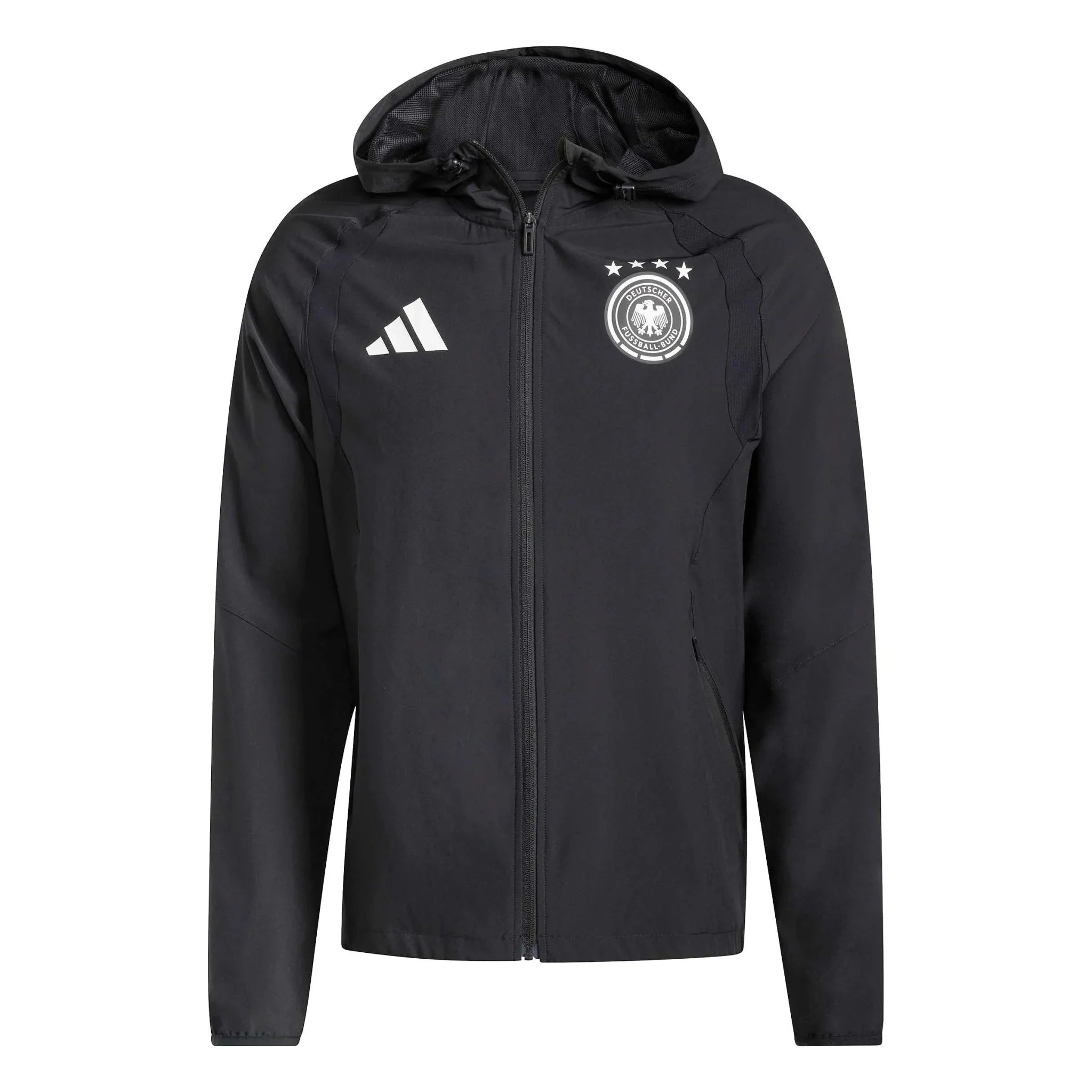 adidas 2026 Germany Men's Tiro Travel Full Zip Windbreaker 1