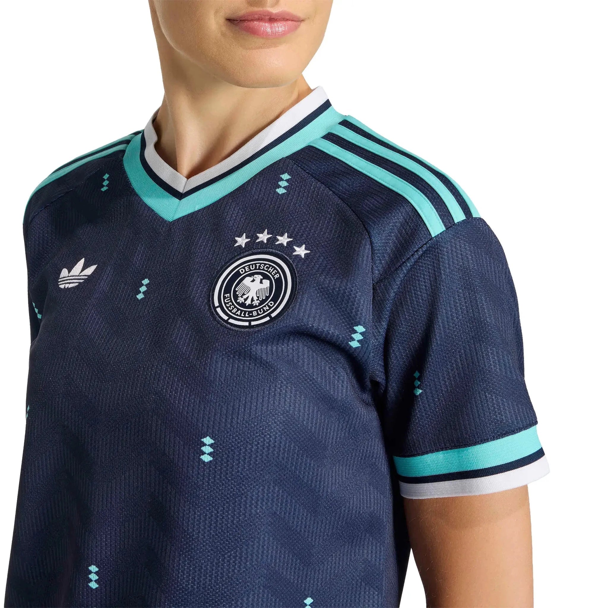 adidas 2026 Germany Women's Stadium Away Soccer Jersey 5