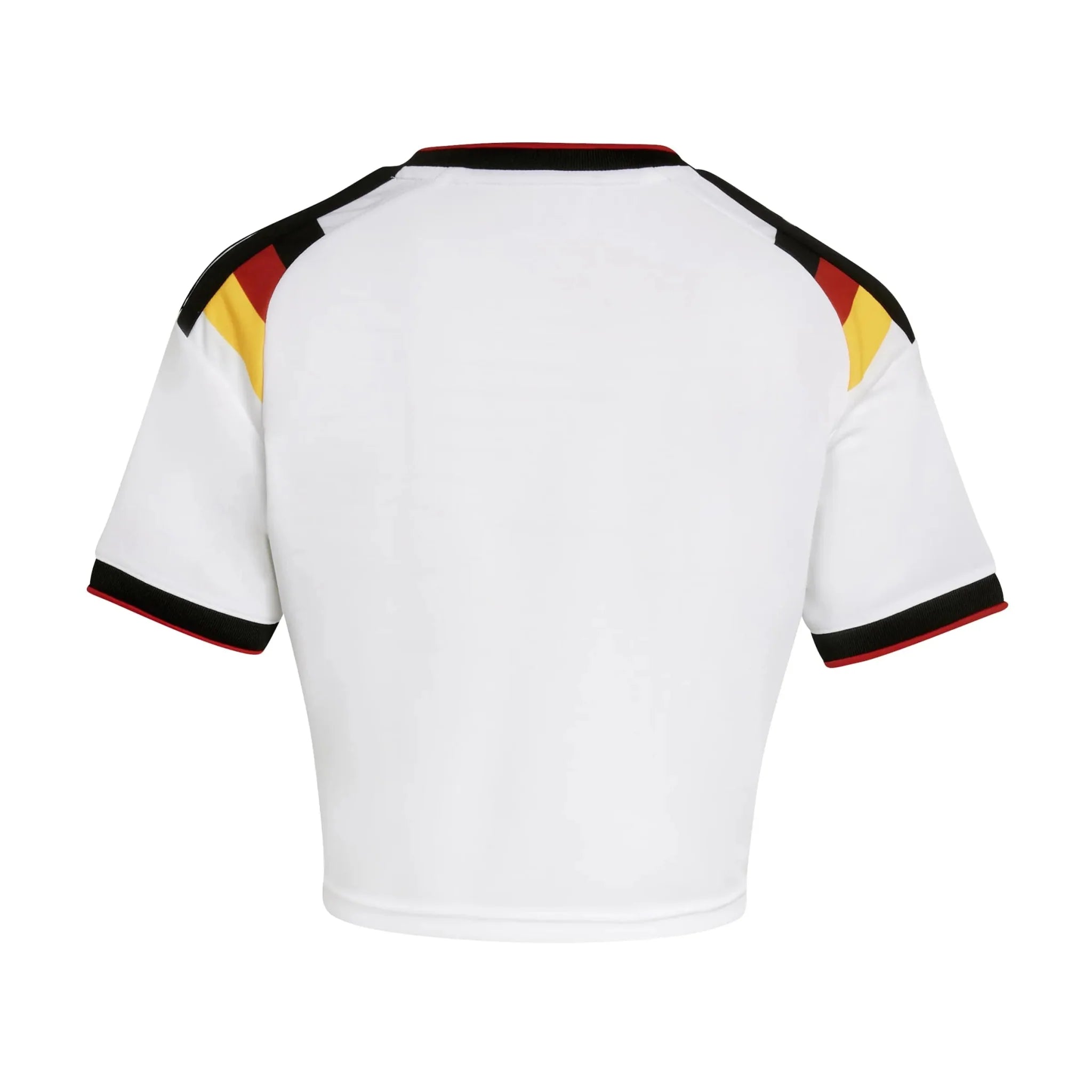 adidas 2026 Germany Women's Stadium Home Cropped Soccer Jersey 2