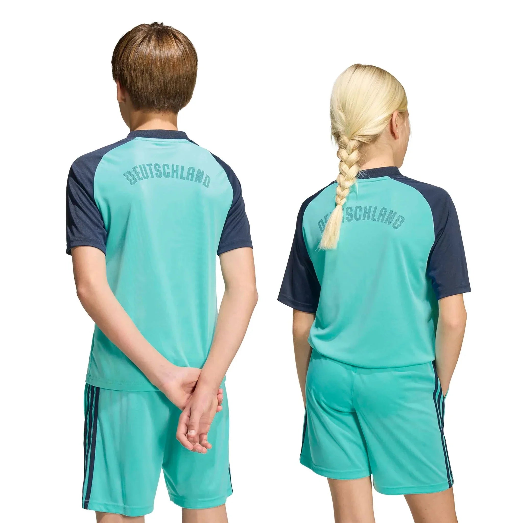 adidas 2026 Germany Youth Away Pre-Match Soccer Jersey 8