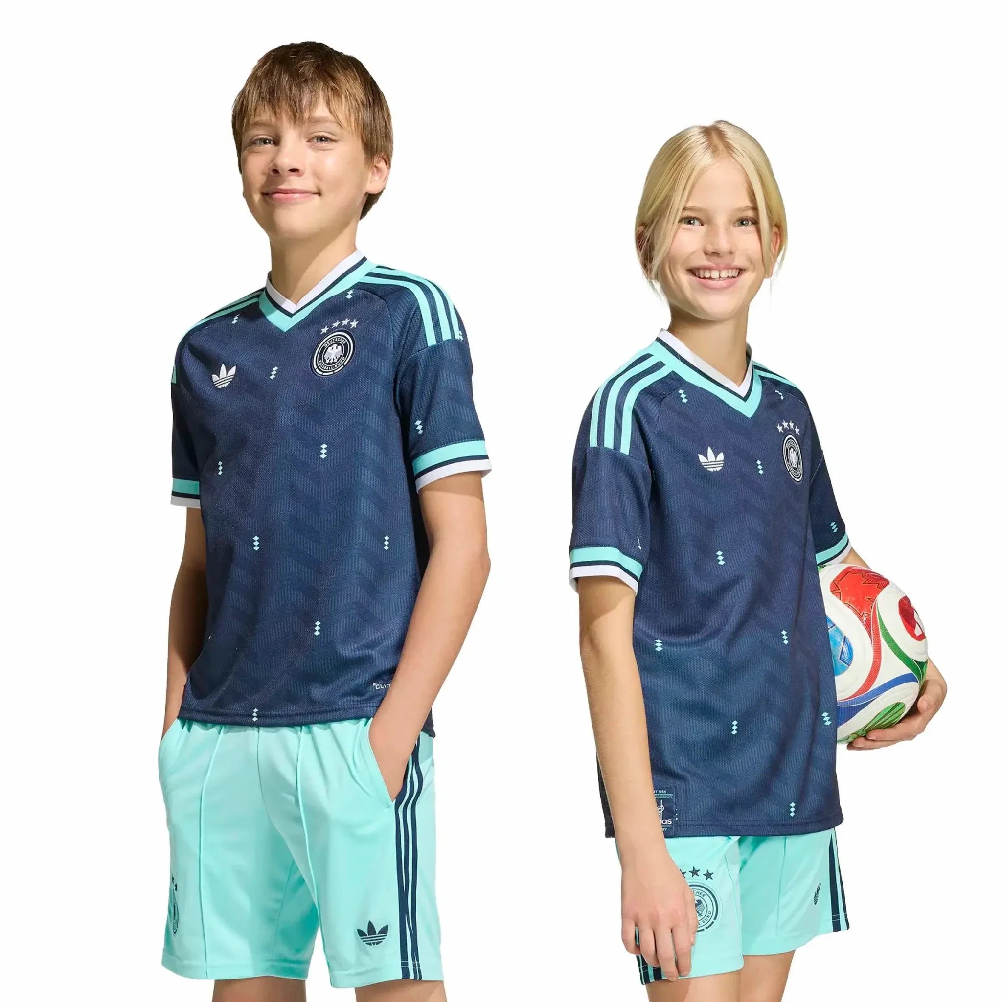 adidas 2026 Germany Youth Stadium Away Soccer Jersey 7