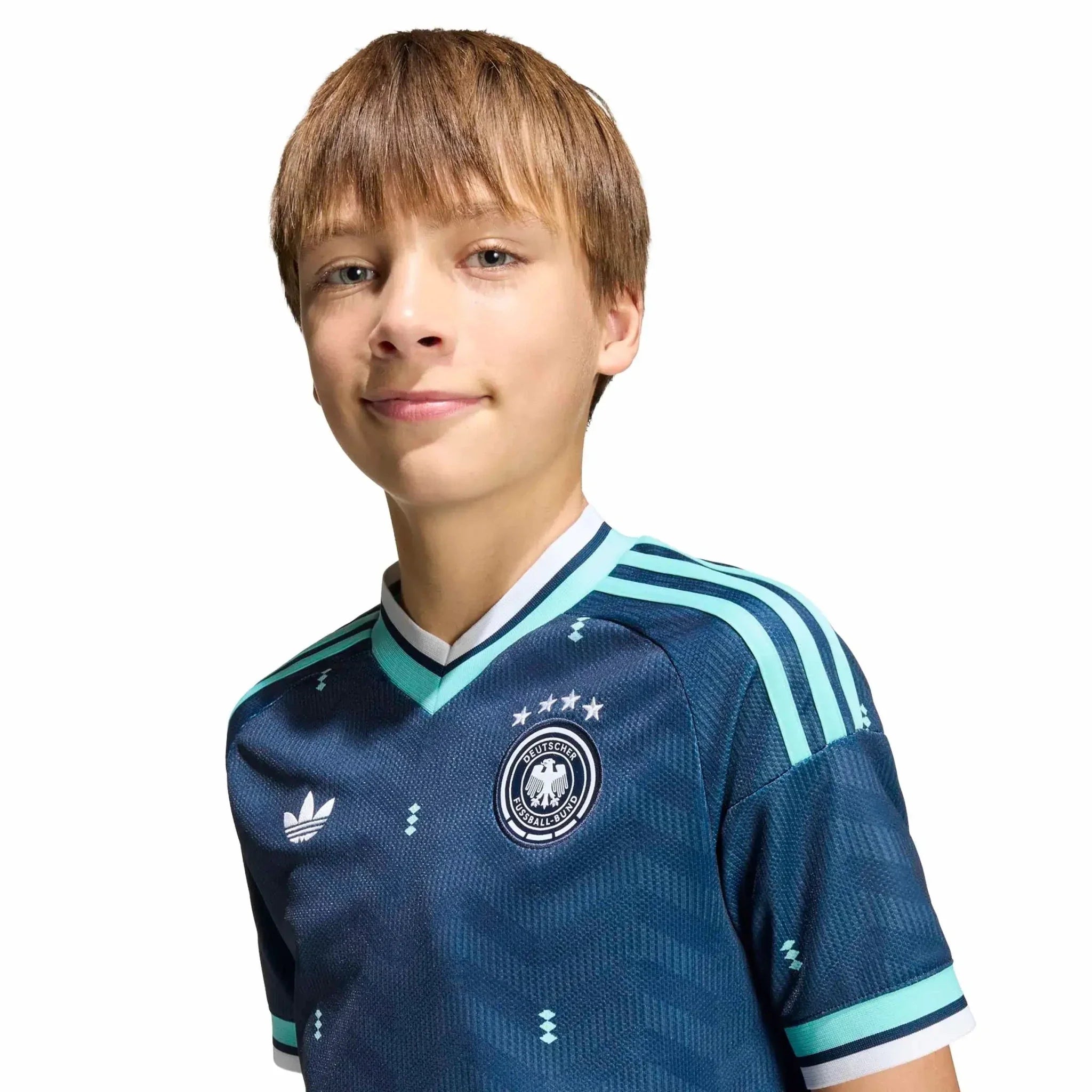 adidas 2026 Germany Youth Stadium Away Soccer Jersey 3