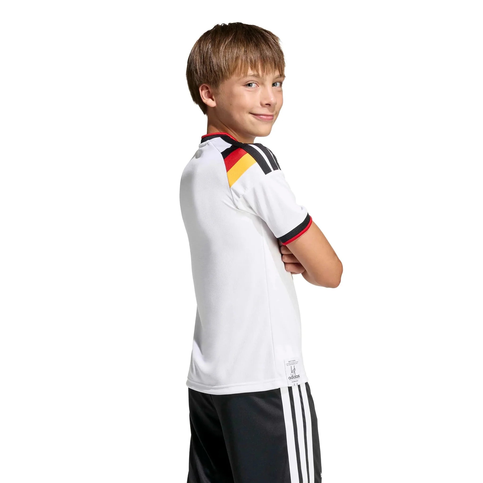 adidas 2026 Germany Youth Stadium Home Soccer Jersey 4