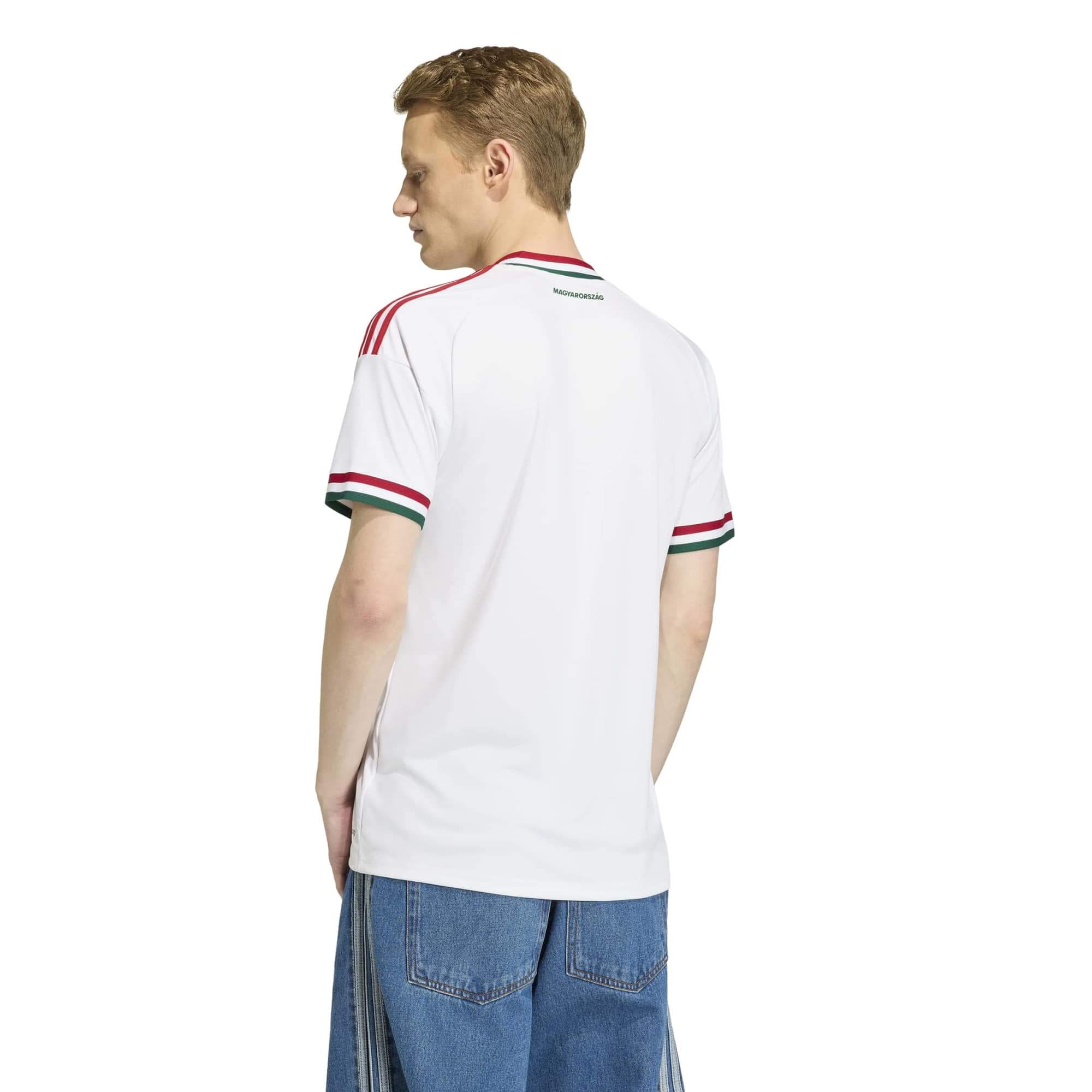adidas 2026 Hungary Men's Stadium Away Soccer Jersey 4