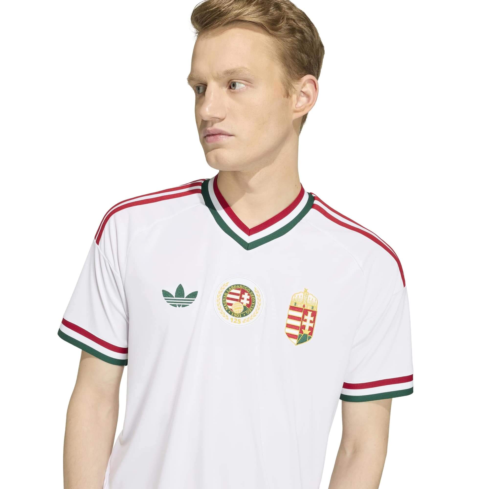 adidas 2026 Hungary Men's Stadium Away Soccer Jersey 5