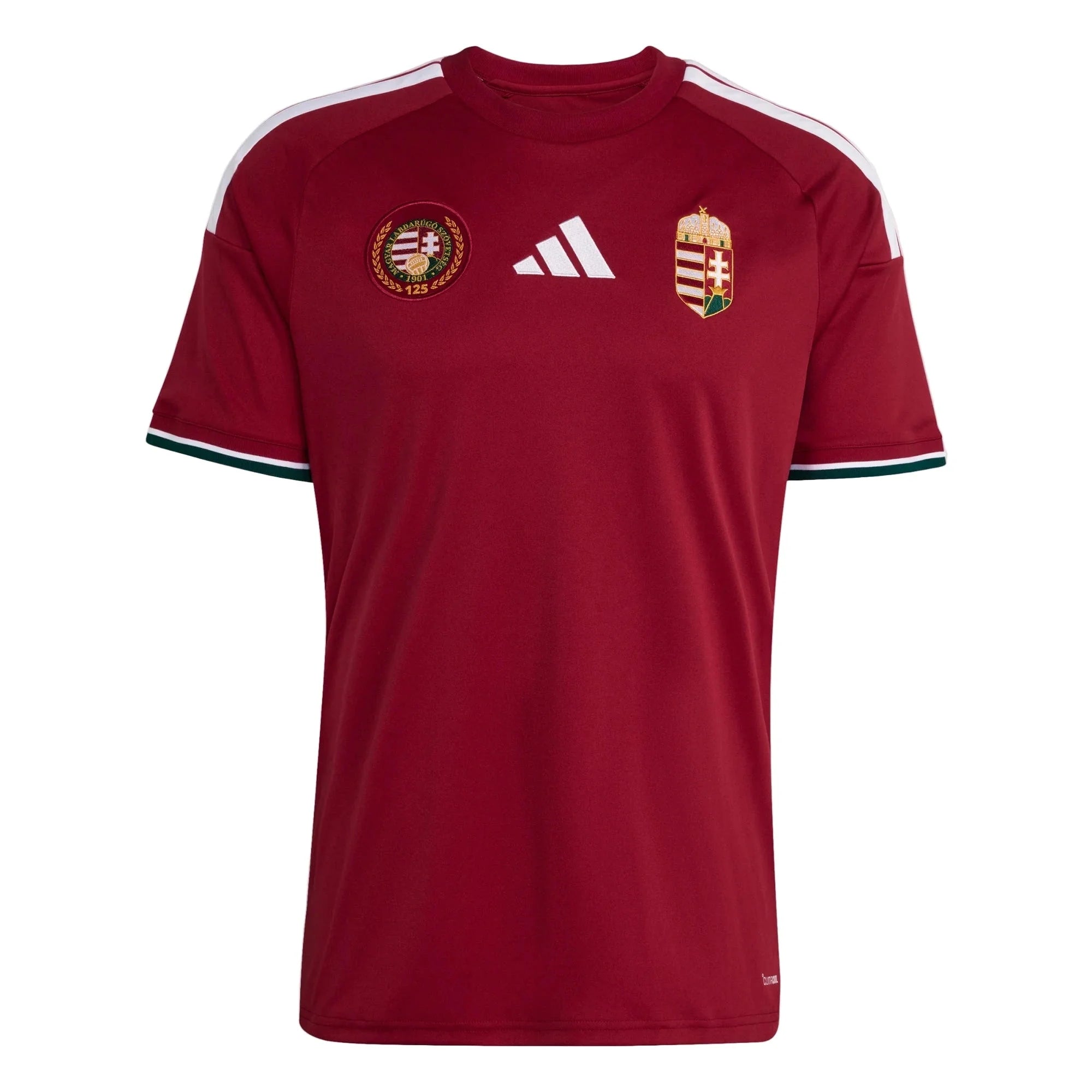 adidas 2026 Hungary Men's Stadium Home Soccer Jersey 1