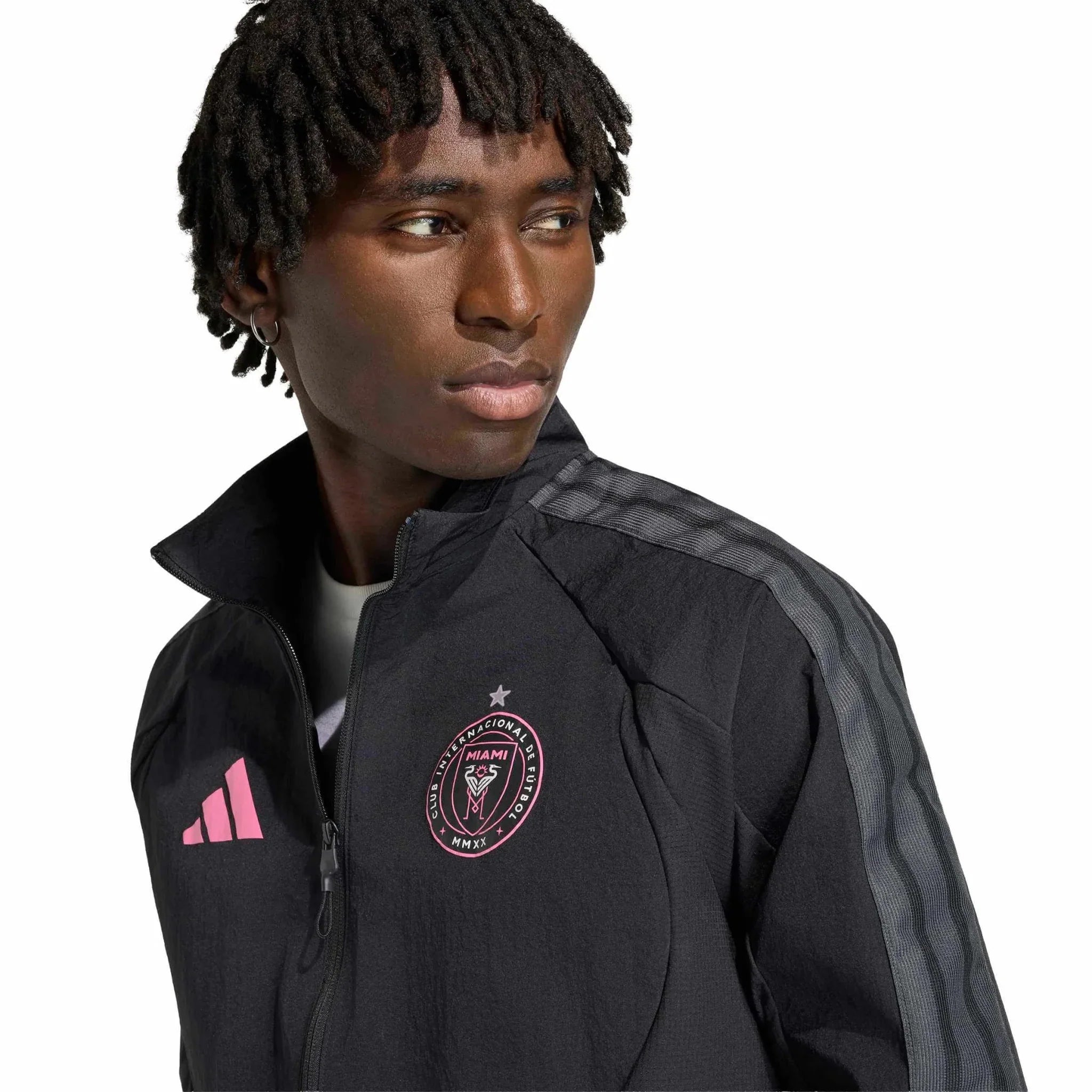 adidas 2026 Inter Miami Men's Anthem Jacket 4