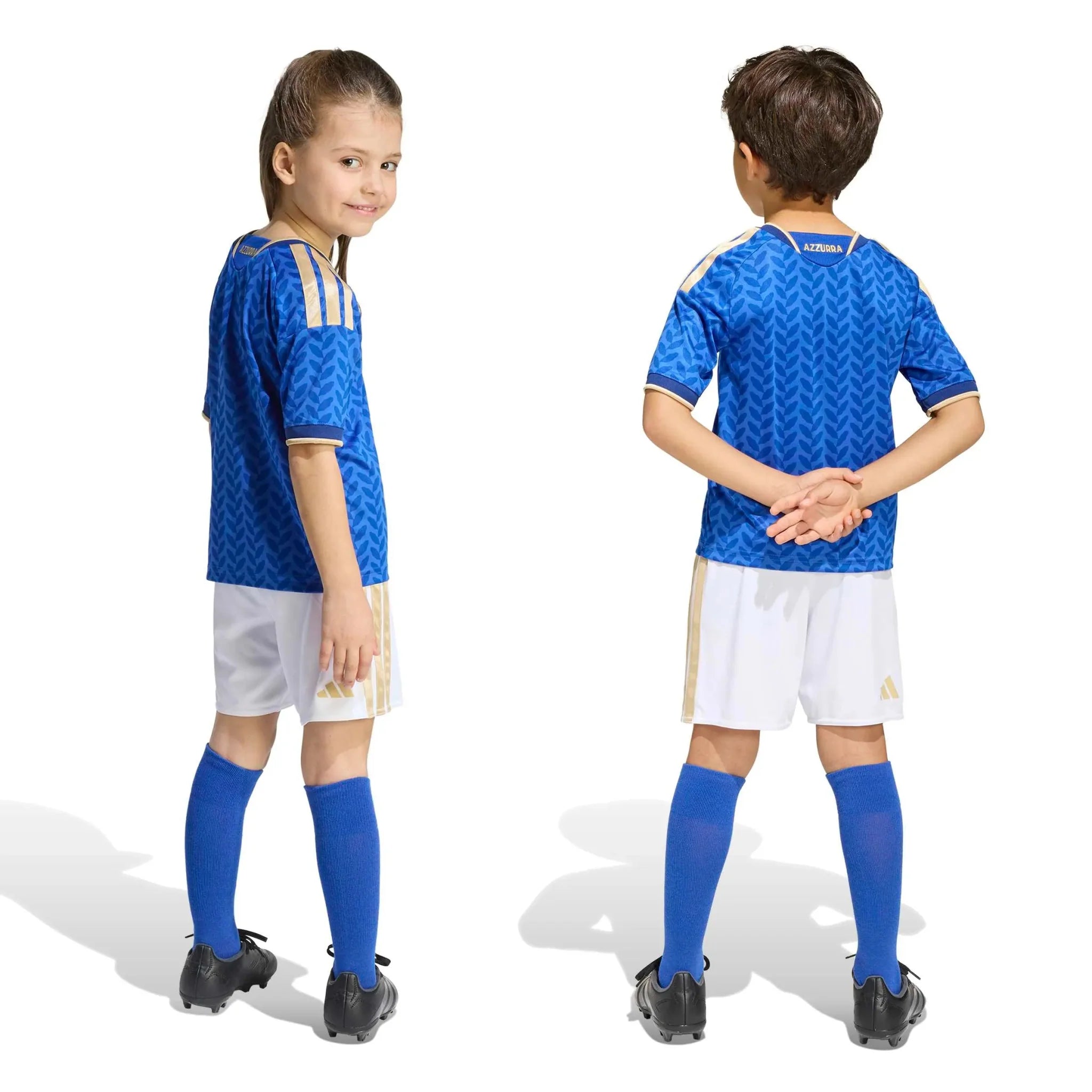 adidas 2026 Italy Kid's Home Mini Kit 9