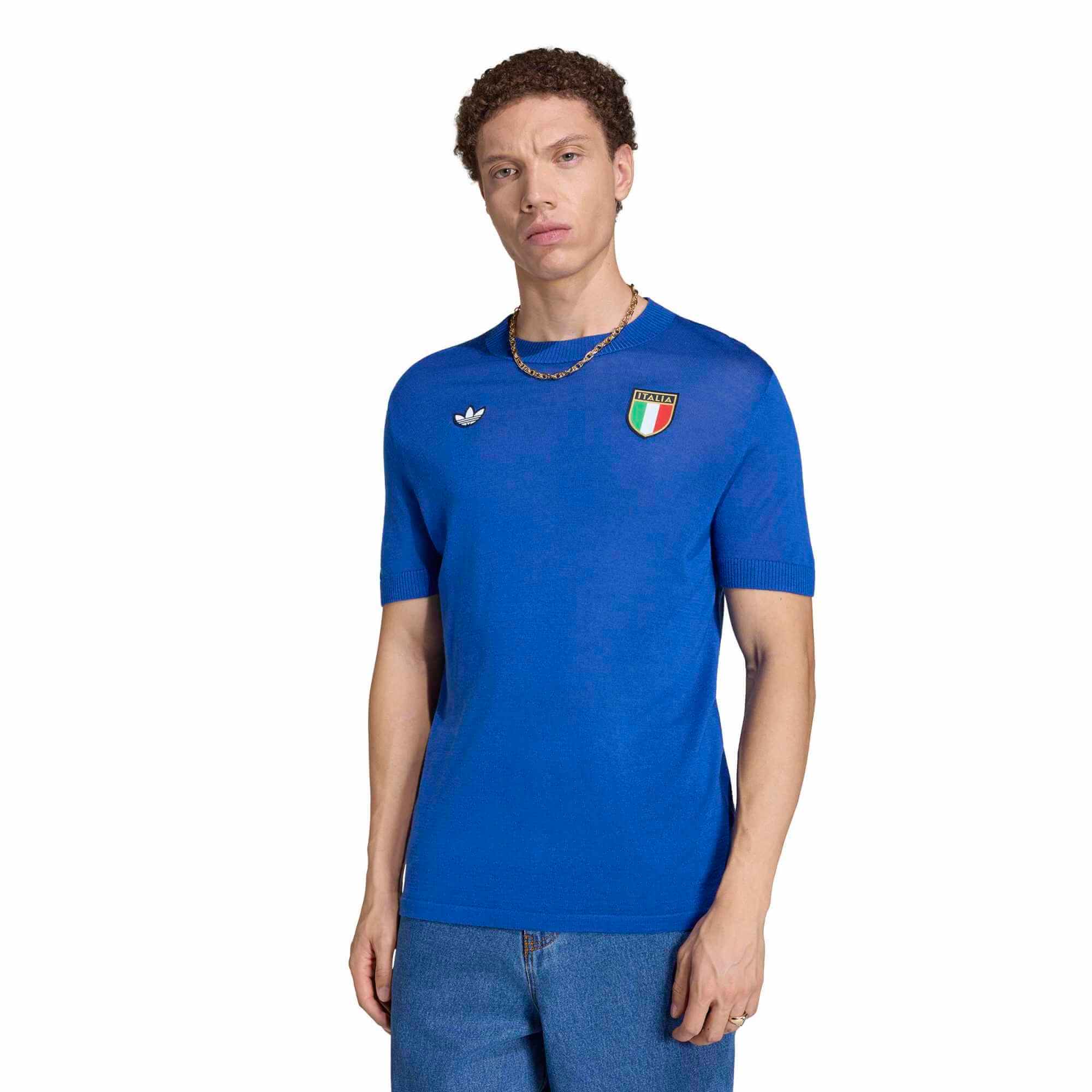 adidas 2026 Italy Men's 70's Soccer Jersey 3