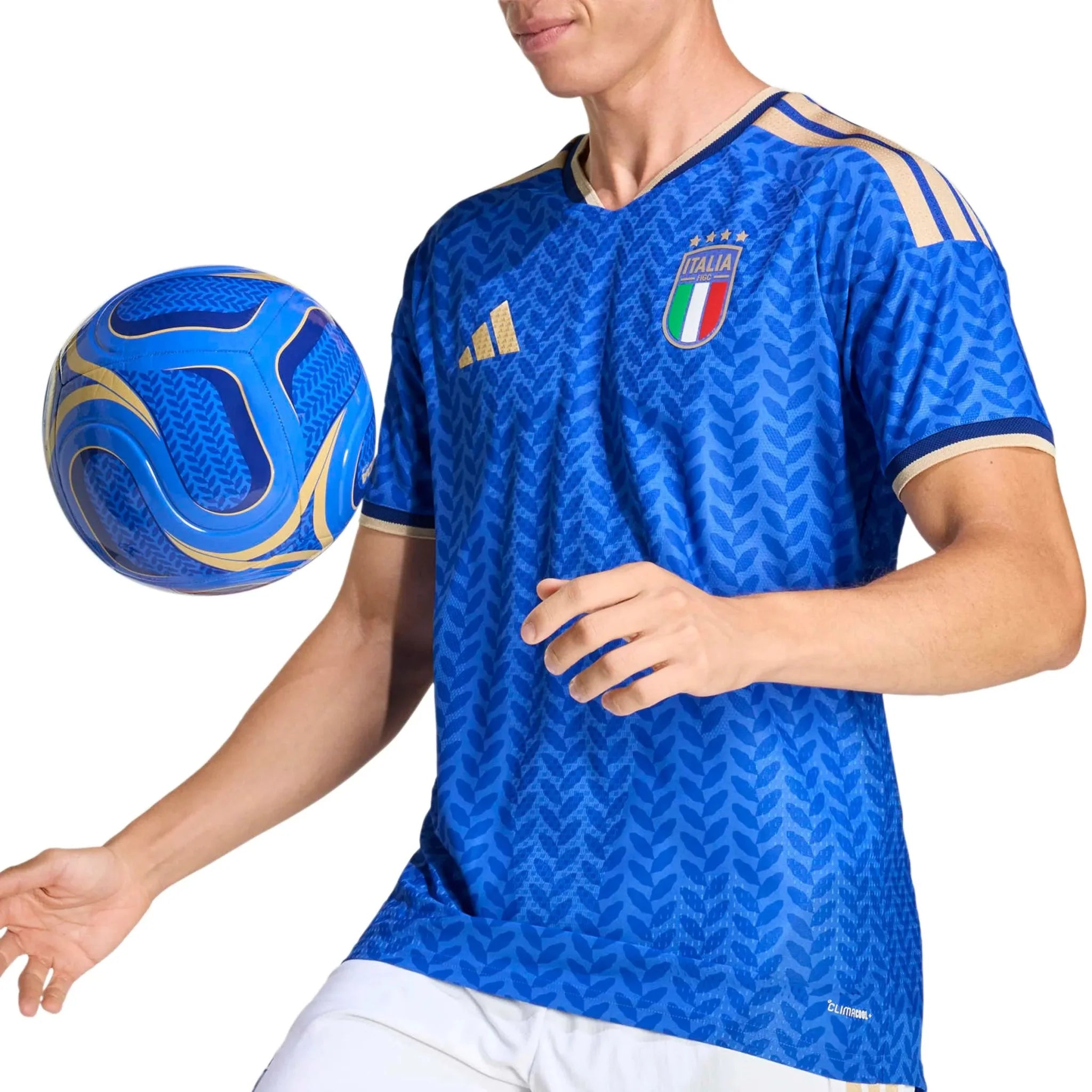 adidas 2026 Italy Men's Authentic Home Soccer Jersey 6