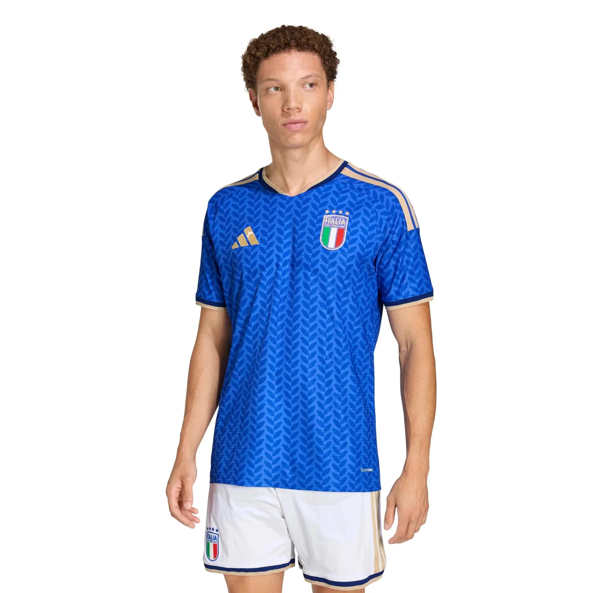 adidas 2026 Italy Men's Authentic Home Soccer Jersey 3