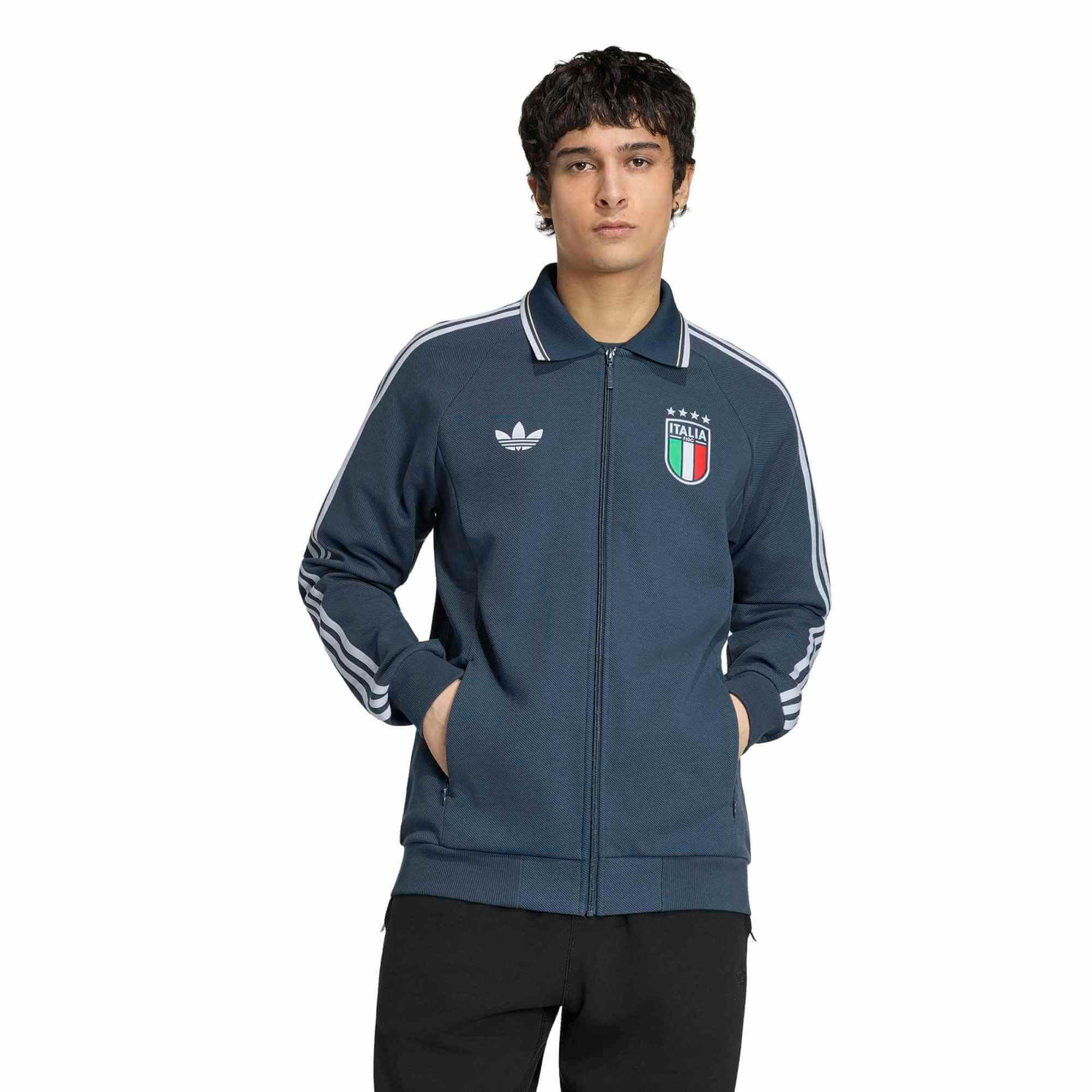 adidas 2026 Italy Men's Away Originals Anthem Jacket 2