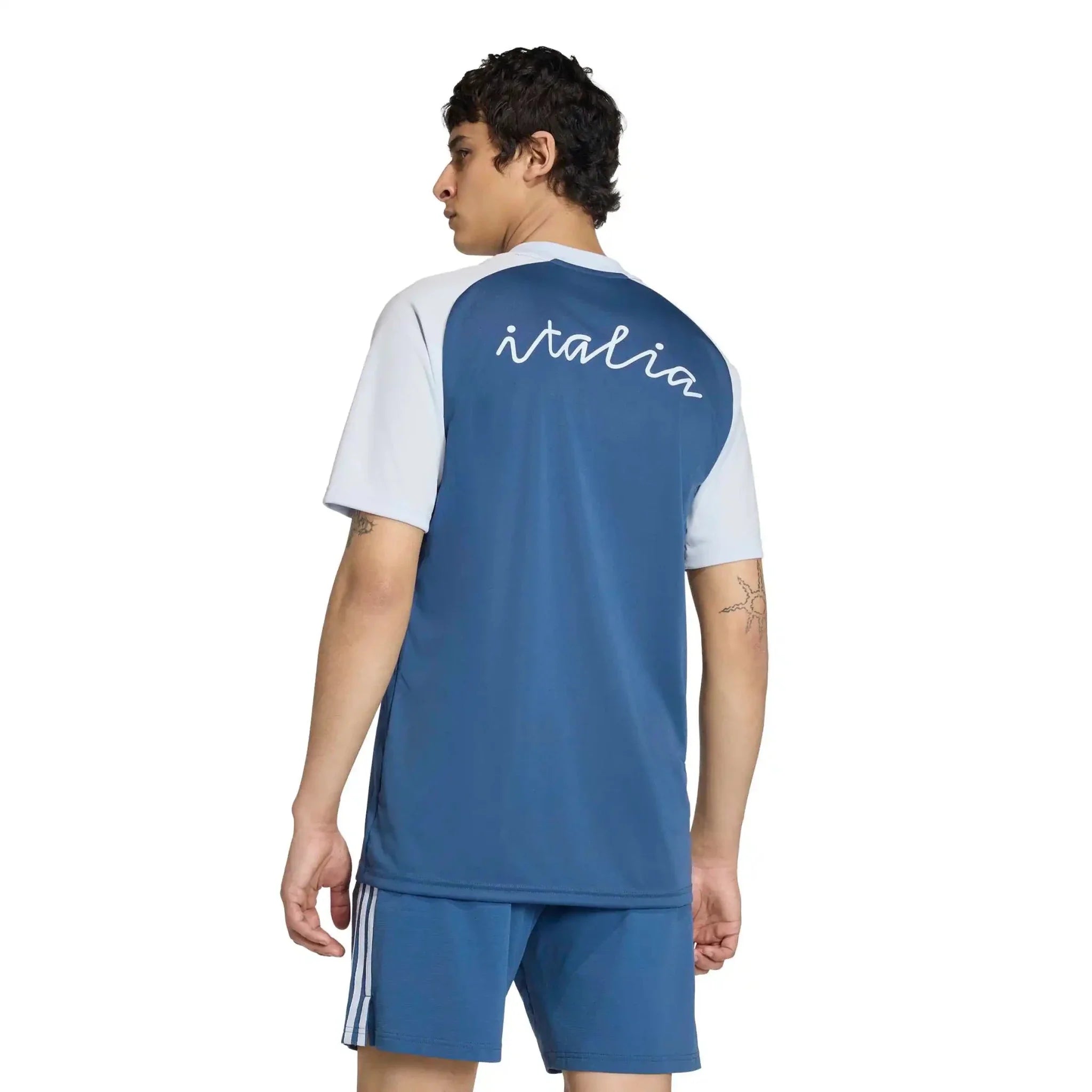 adidas 2026 Italy Men's Away Pre-Match Soccer Jersey 4