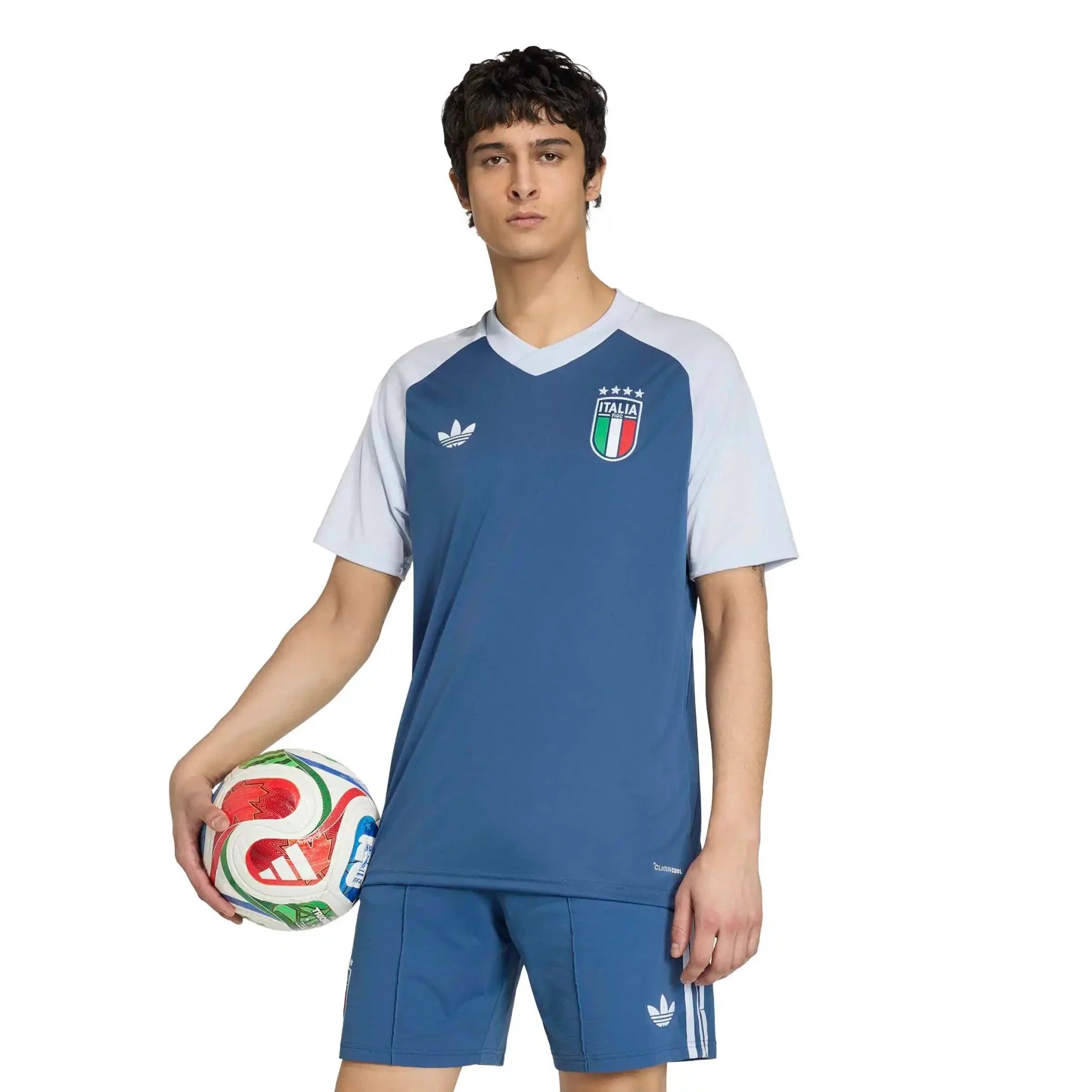adidas 2026 Italy Men's Away Pre-Match Soccer Jersey 3