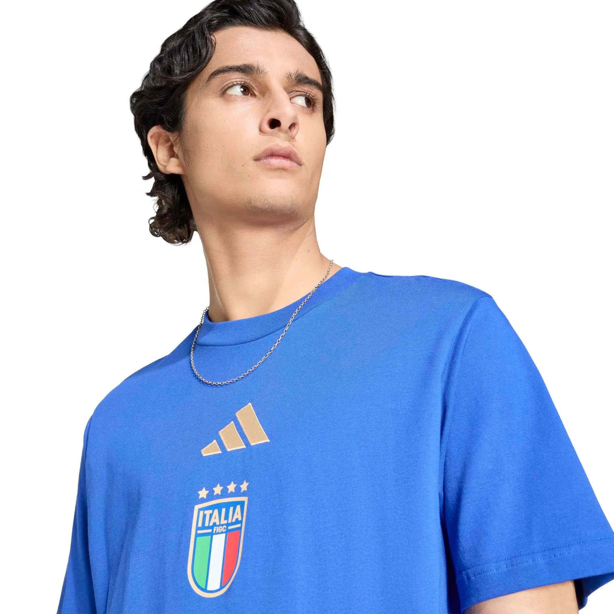 adidas 2026 Italy Men's DNA Graphic Tee 4