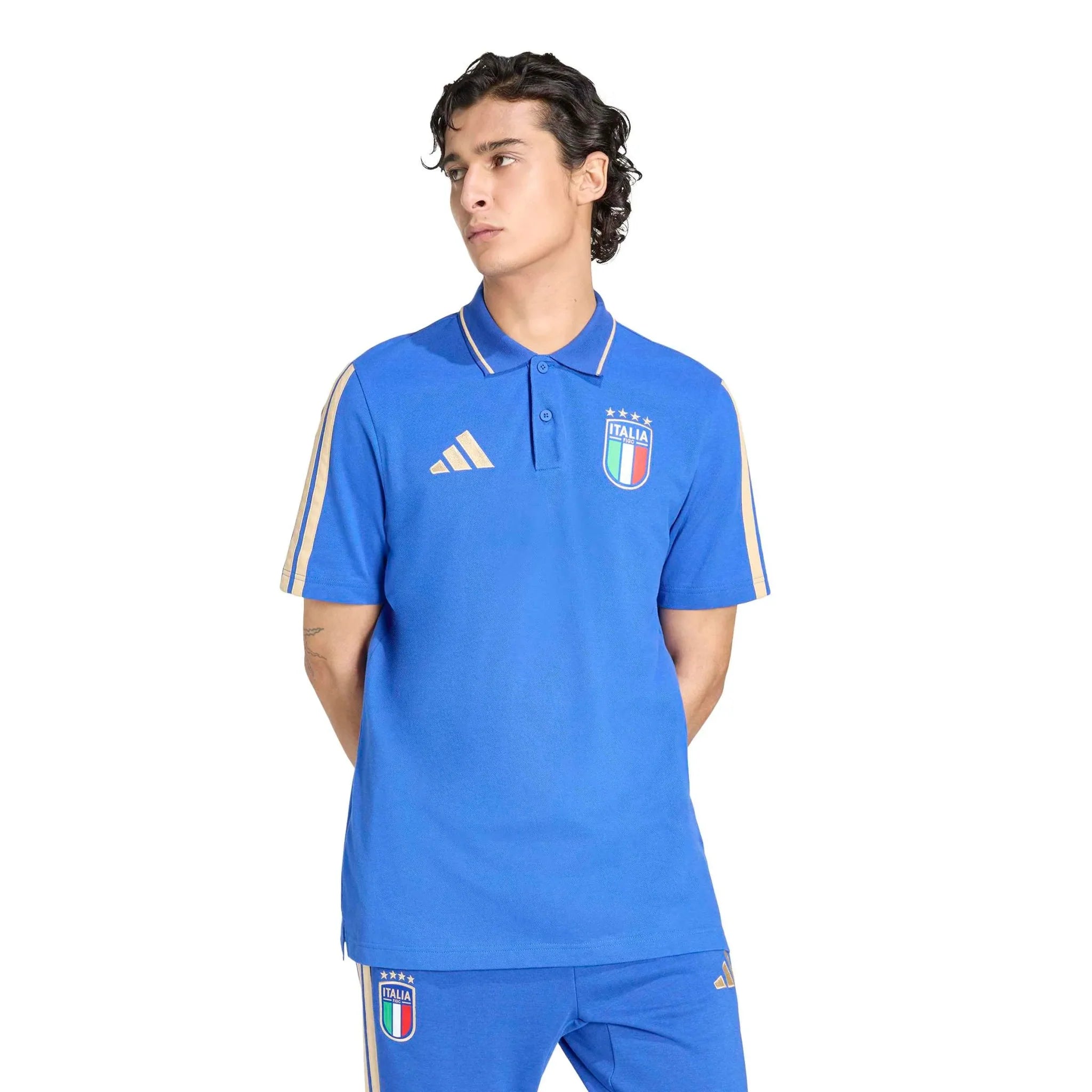 adidas 2026 Italy Men's DNA Polo 2