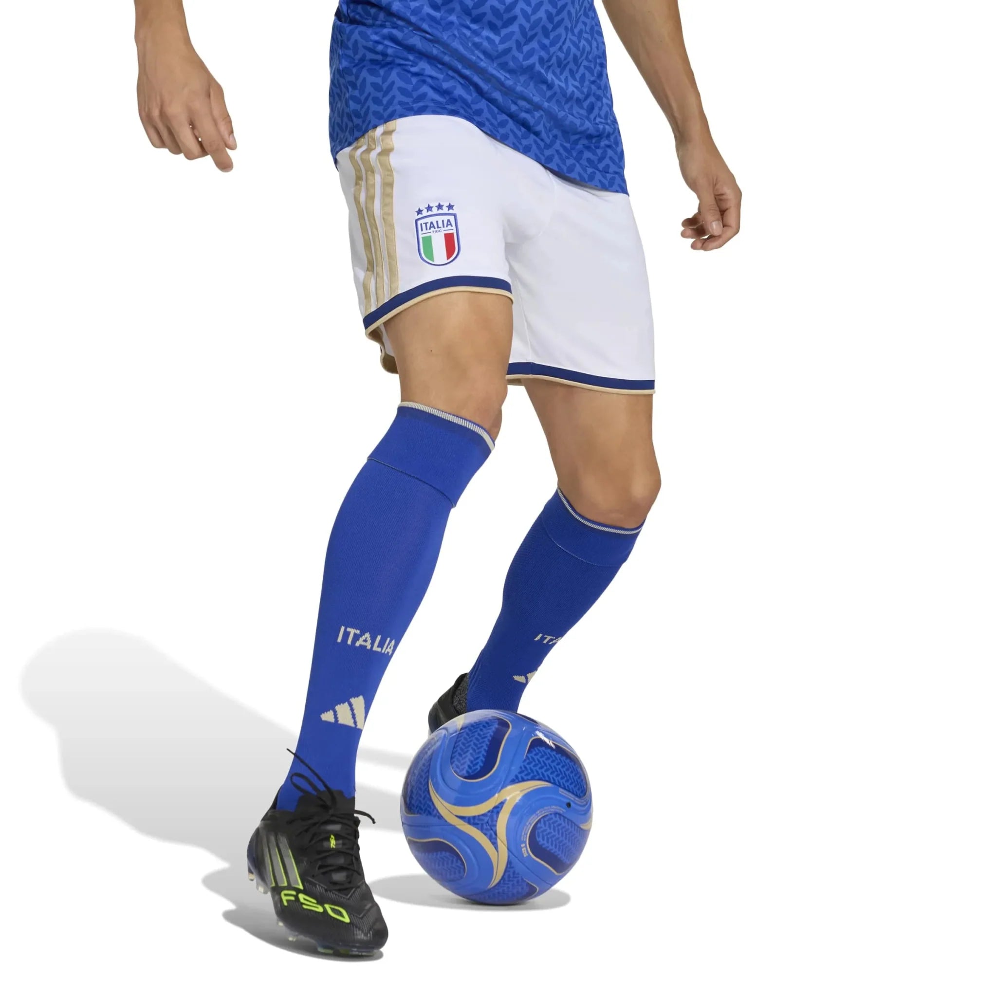 adidas 2026 Italy Men's Home Shorts 3