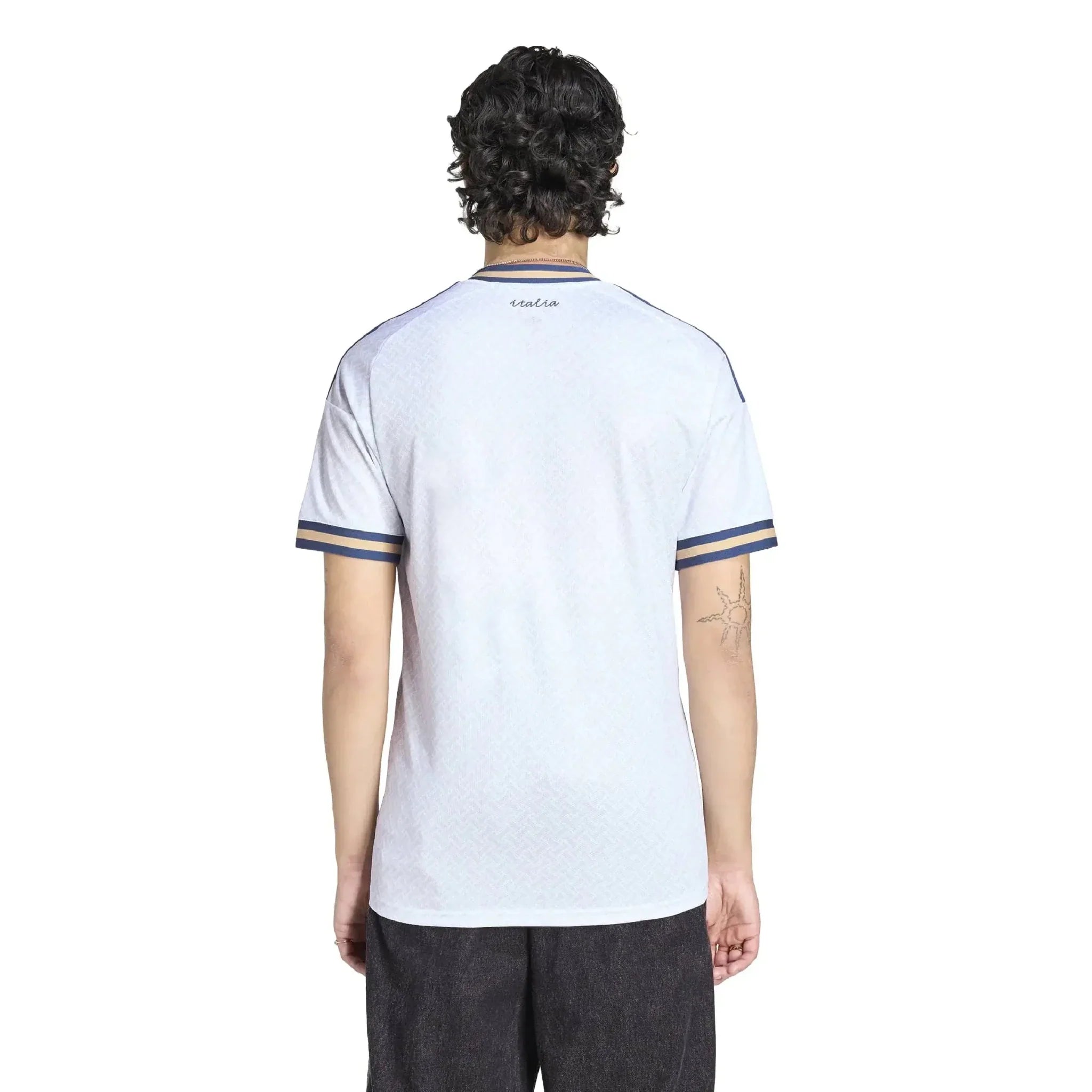 adidas 2026 Italy Men's Stadium Away Soccer Jersey 4