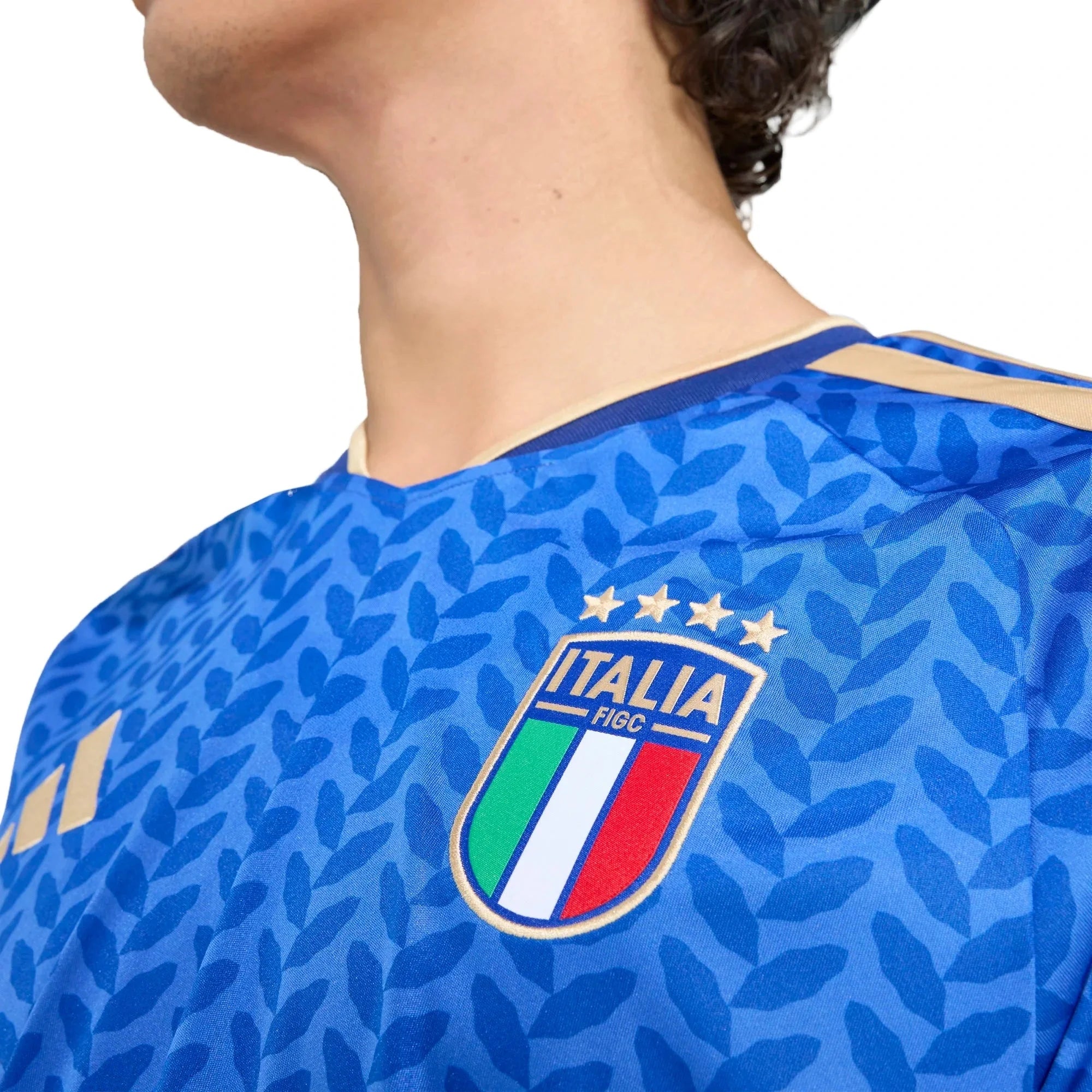 adidas 2026 Italy Men's Stadium Home Soccer Jersey 6