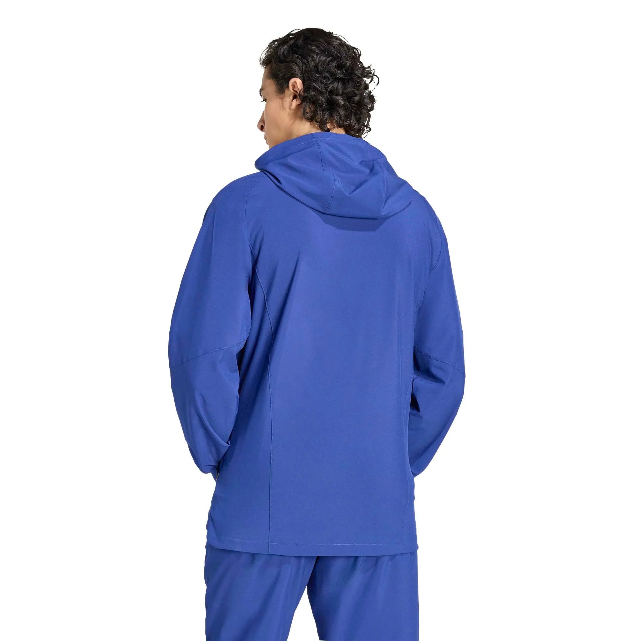 adidas 2026 Italy Men's Tiro Travel Full Zip Windbreaker 3