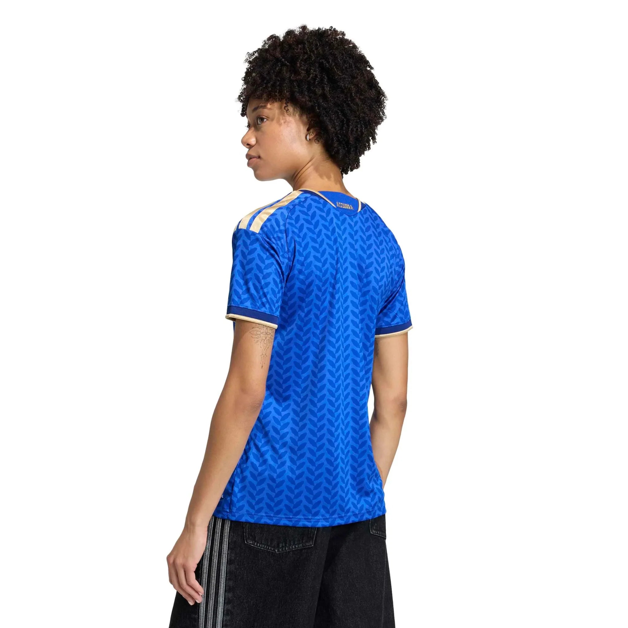 adidas 2026 Italy Women's Stadium Home Soccer Jersey 4