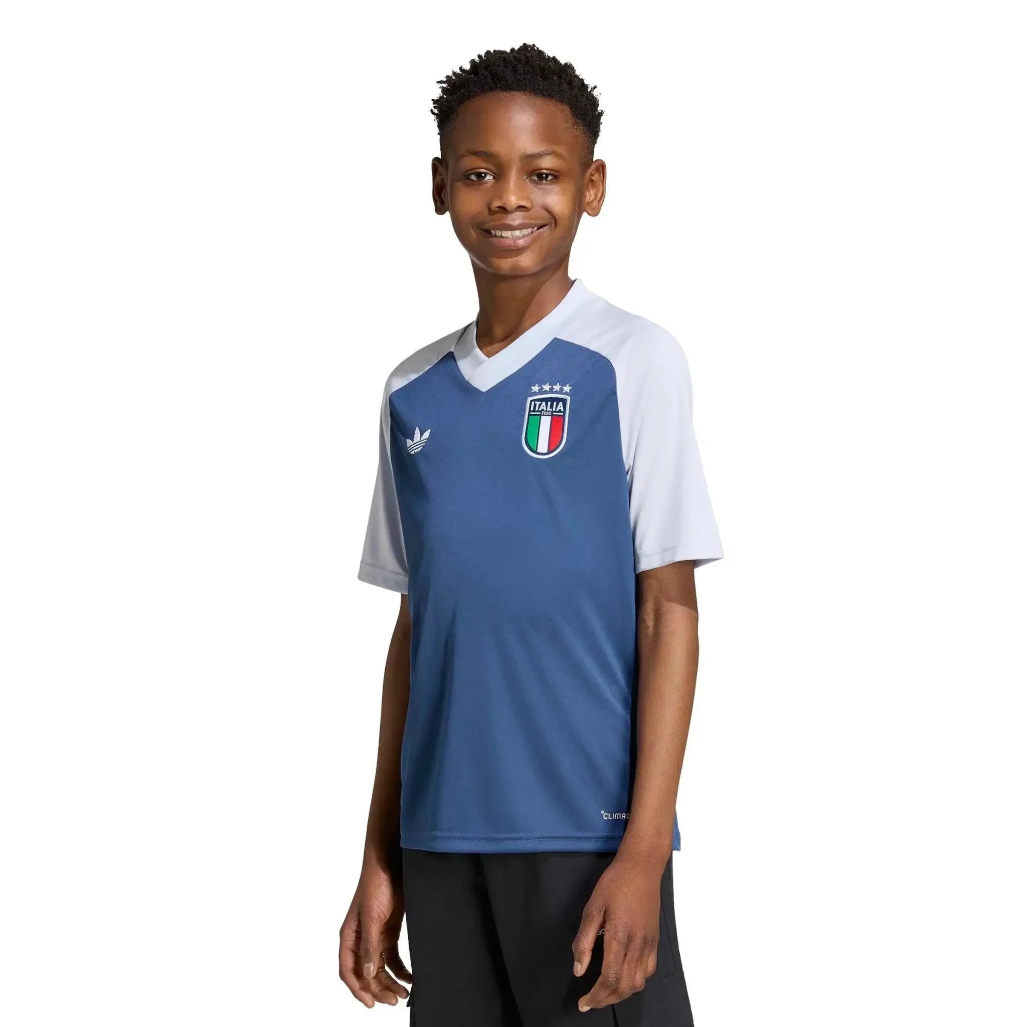 adidas 2026 Italy Youth Away Pre-Match Soccer Jersey 5