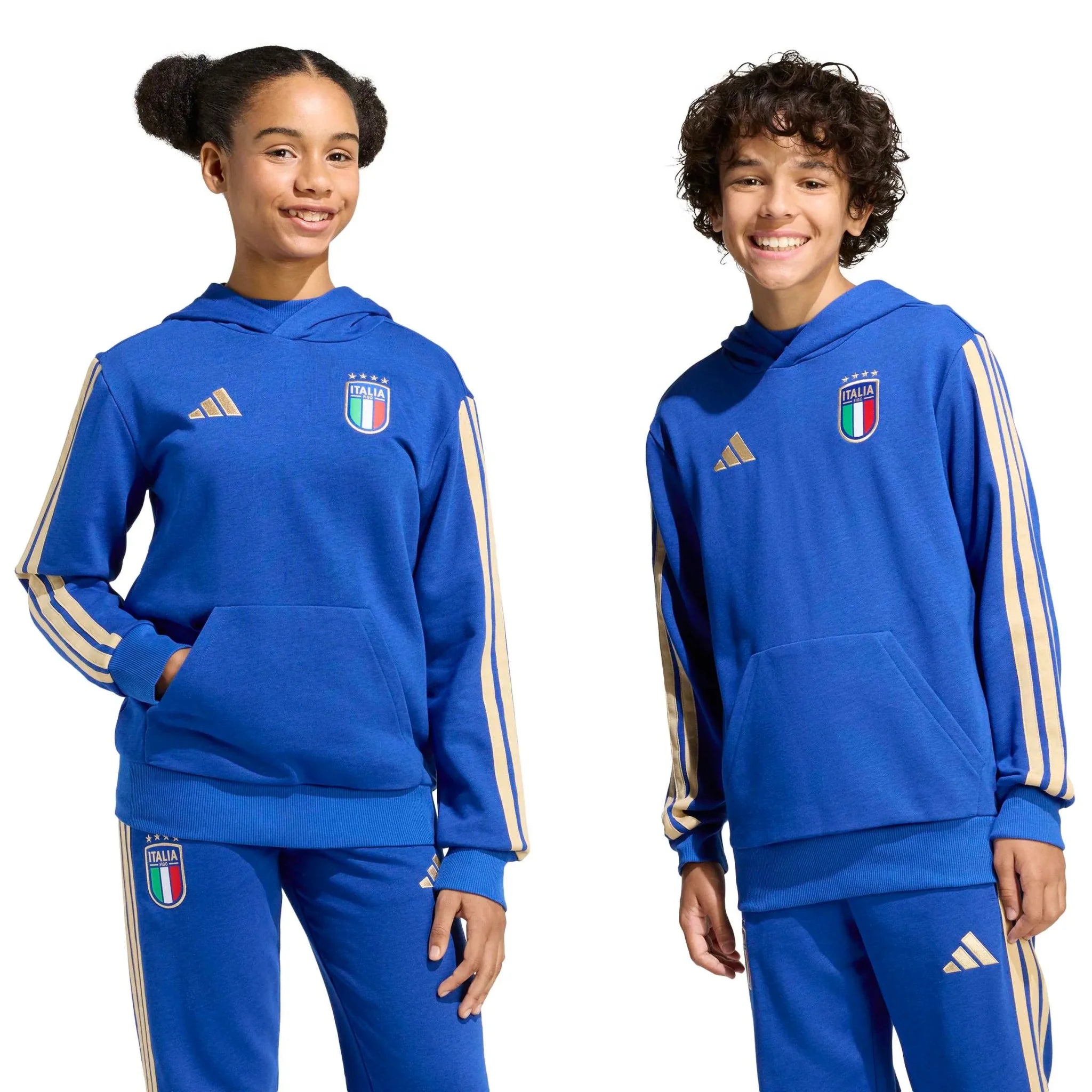 adidas 2026 Italy Youth DNA Hoodie 6