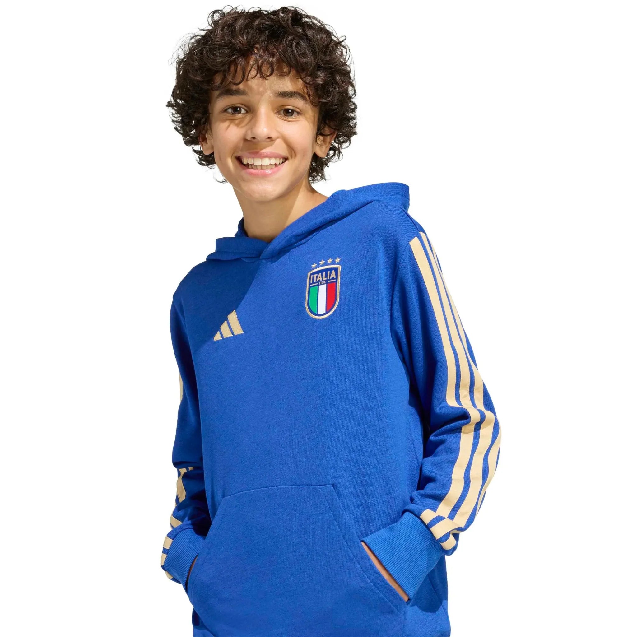 adidas 2026 Italy Youth DNA Hoodie 2