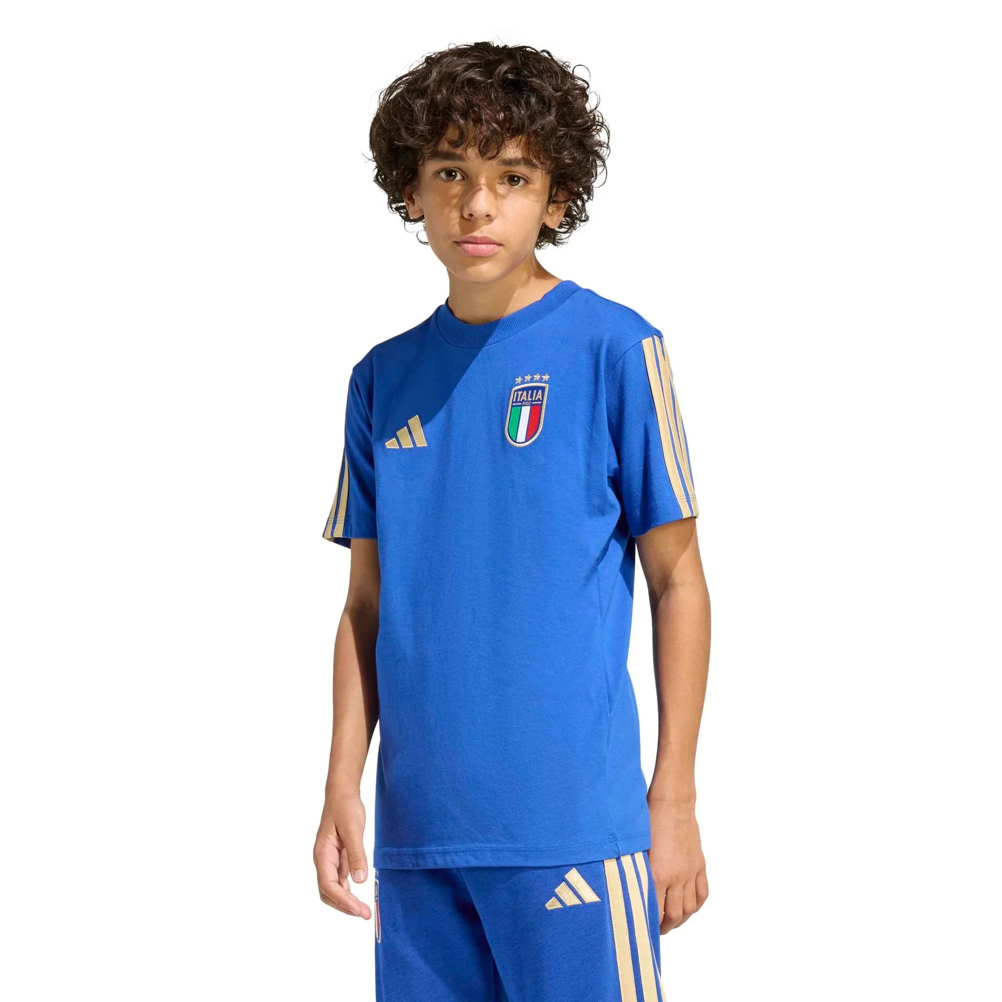 adidas 2026 Italy Youth DNA Tee 2