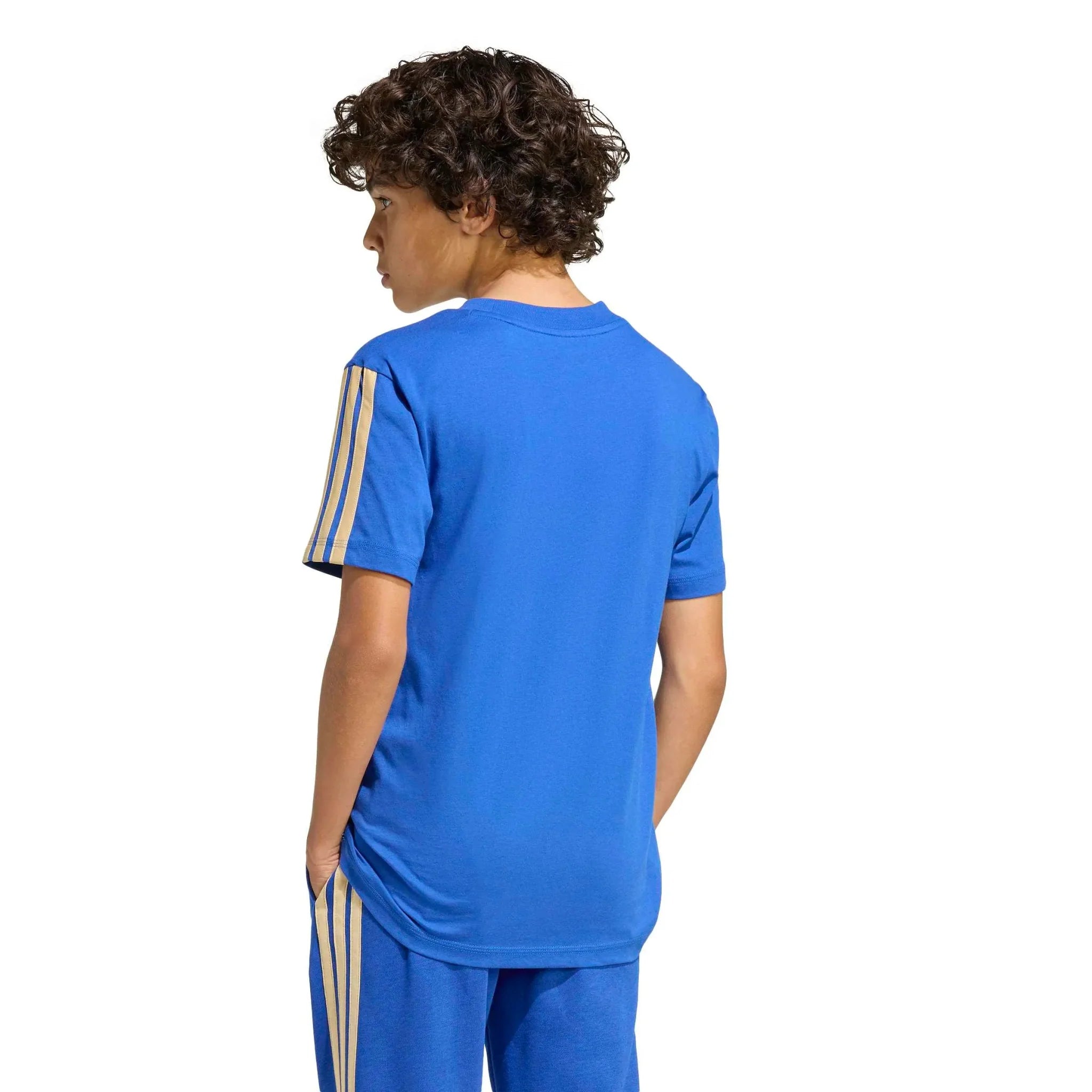 adidas 2026 Italy Youth DNA Tee 3