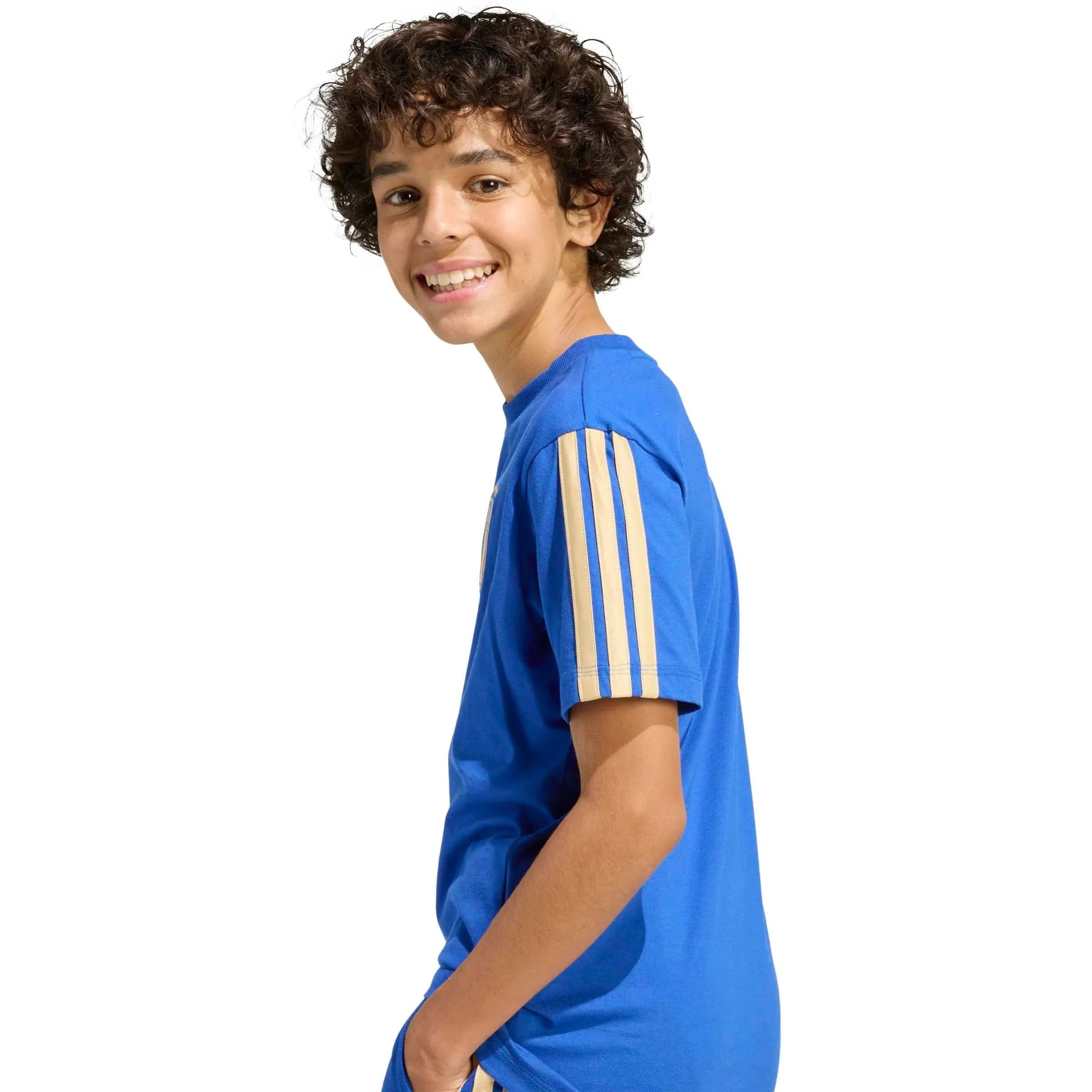 adidas 2026 Italy Youth DNA Tee 4