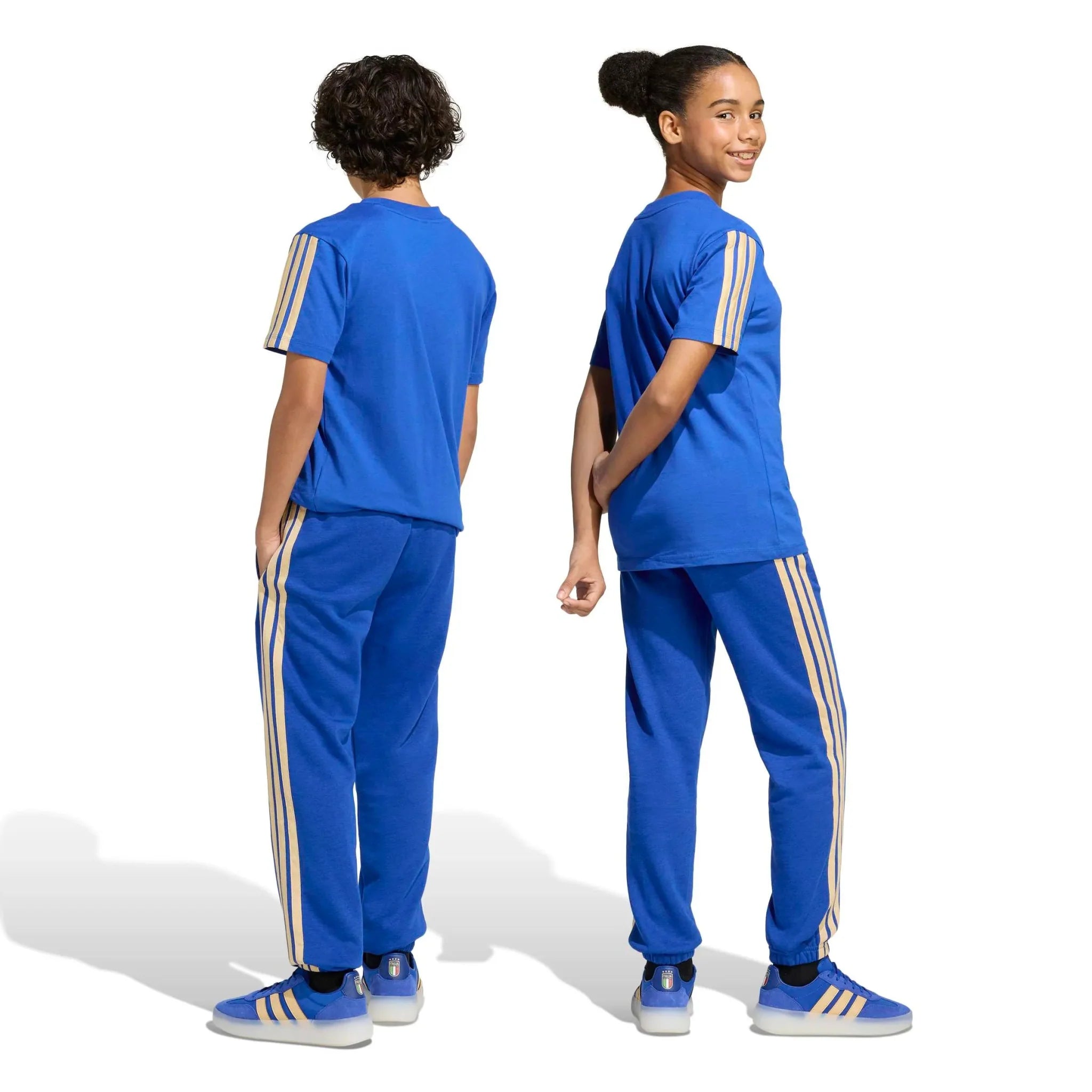 adidas 2026 Italy Youth Pants 7