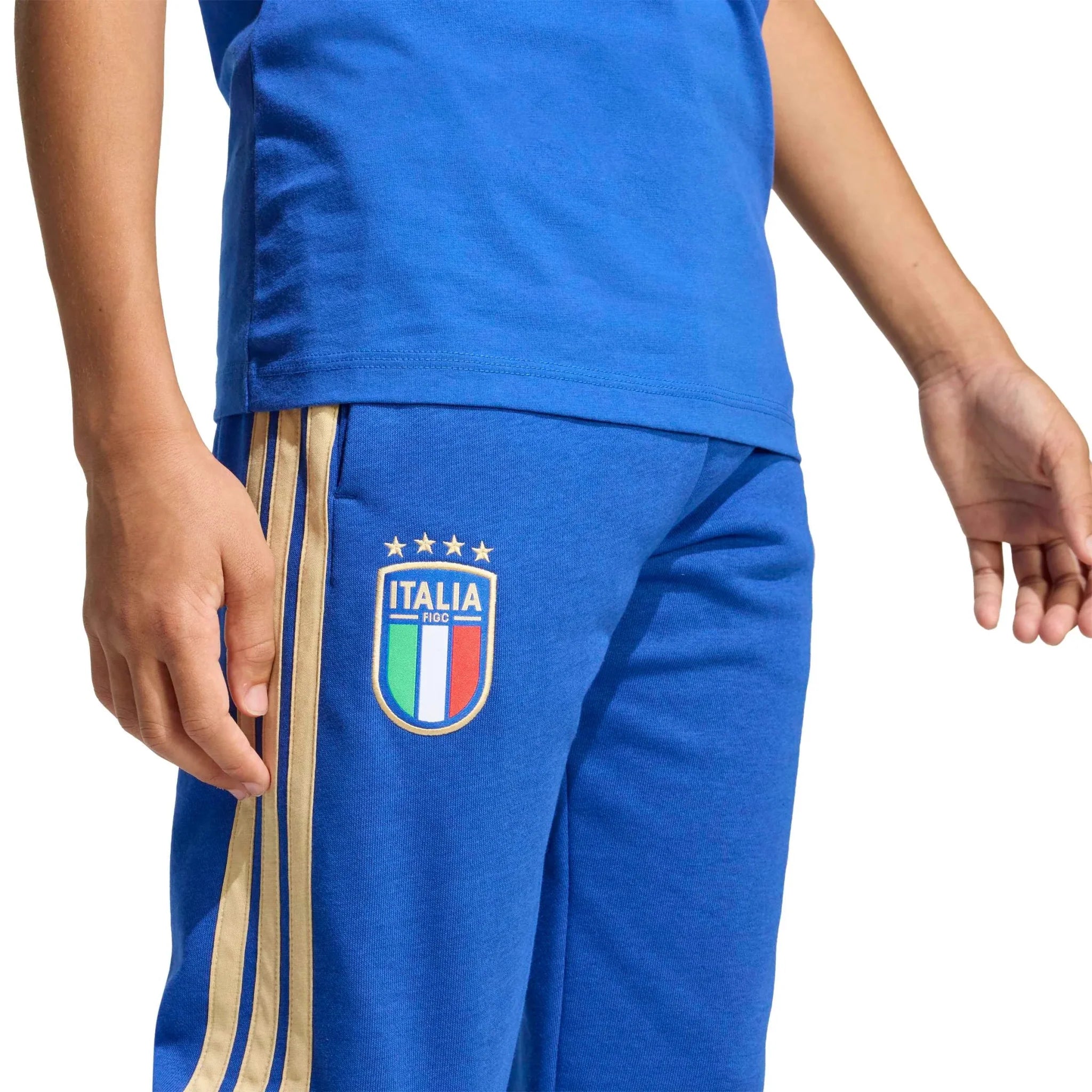 adidas 2026 Italy Youth Pants 2