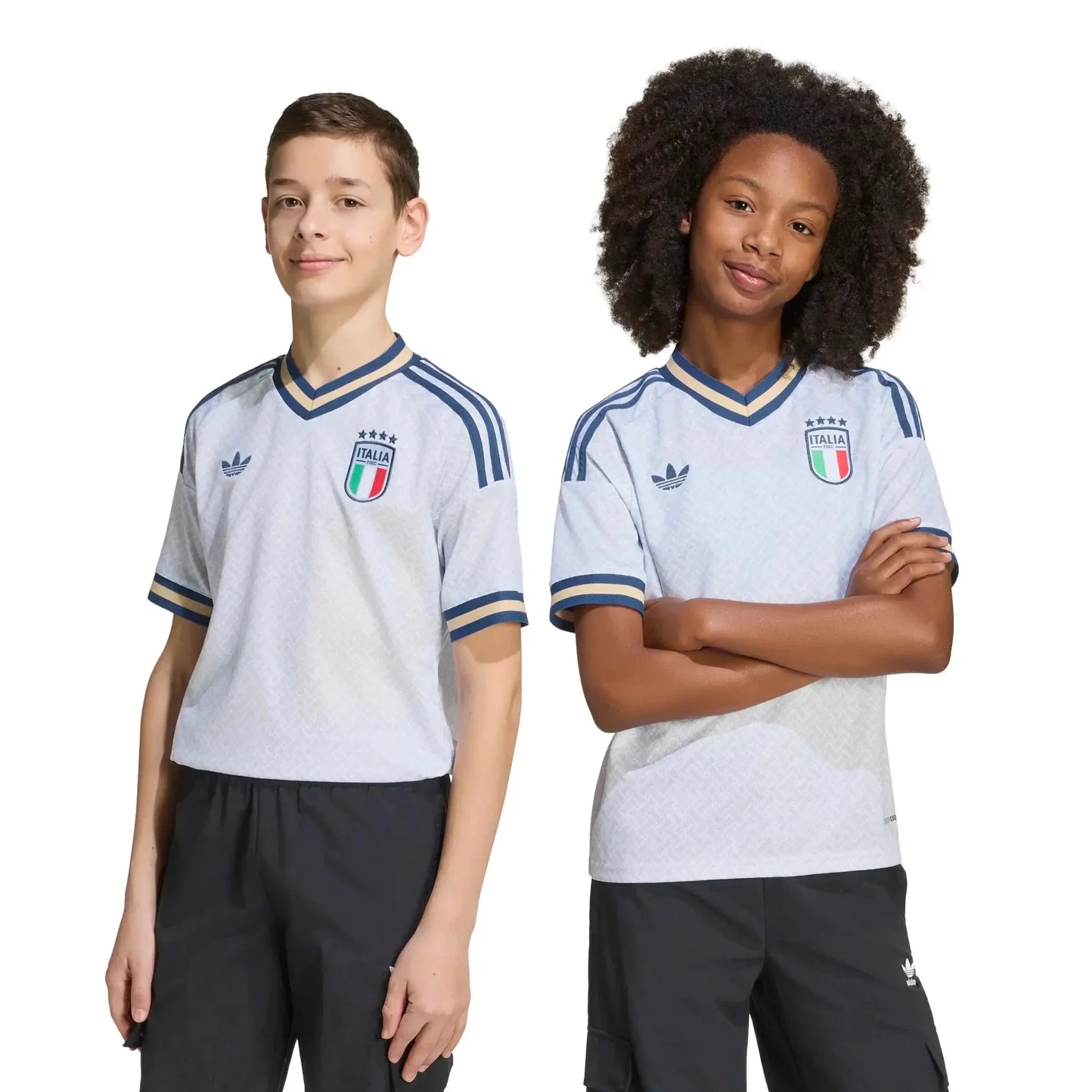 adidas 2026 Italy Youth Stadium Away Soccer Jersey 7