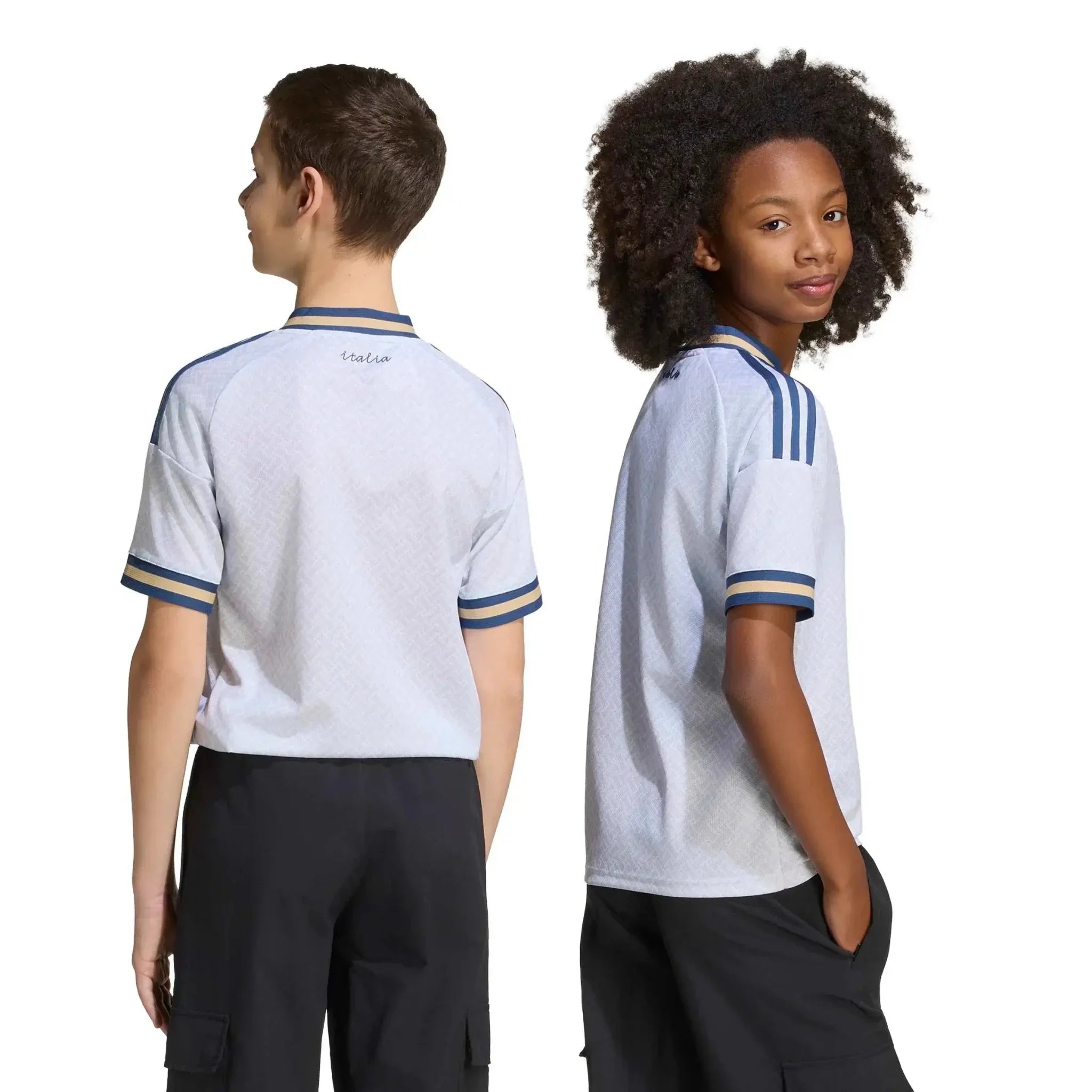 adidas 2026 Italy Youth Stadium Away Soccer Jersey 8