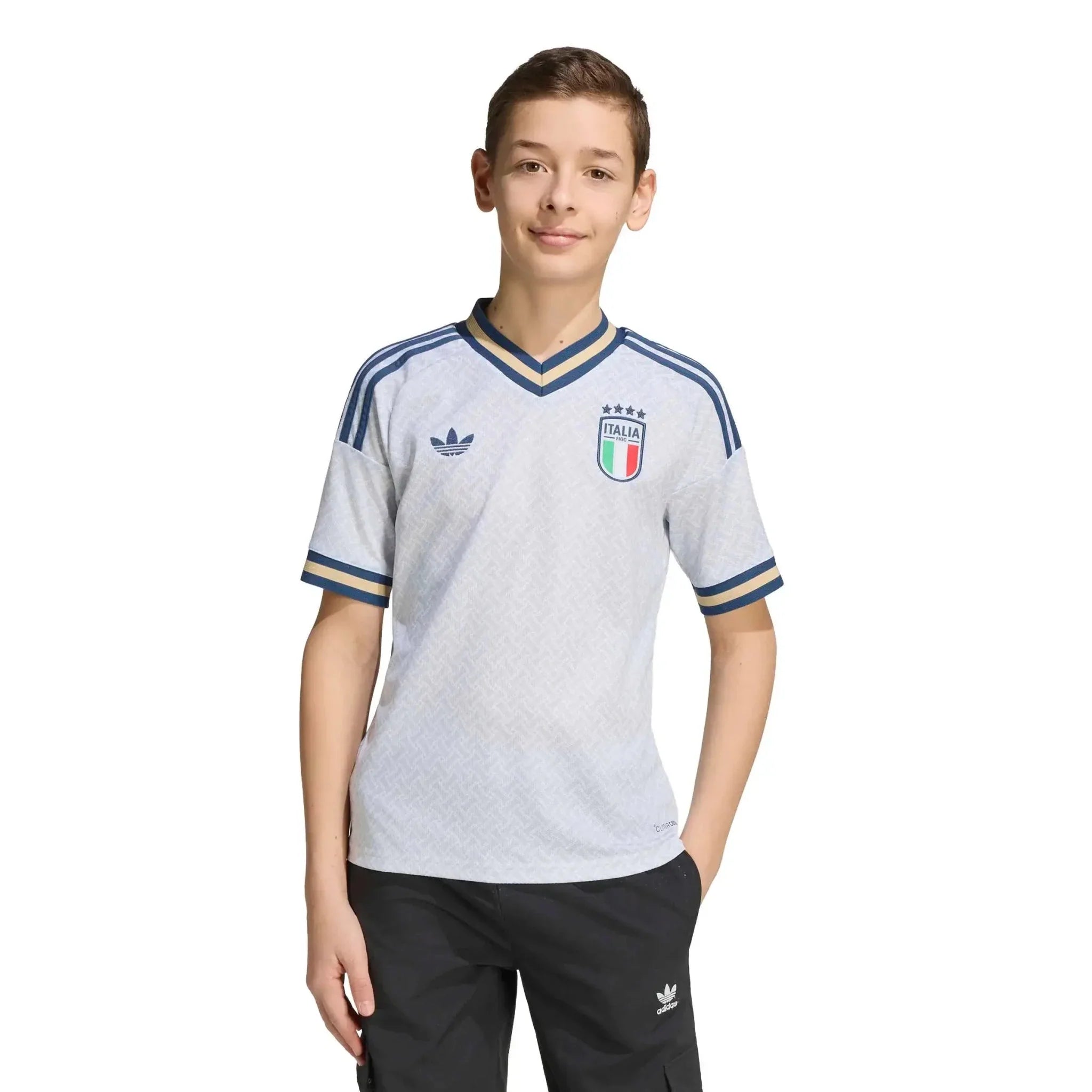 adidas 2026 Italy Youth Stadium Away Soccer Jersey 5