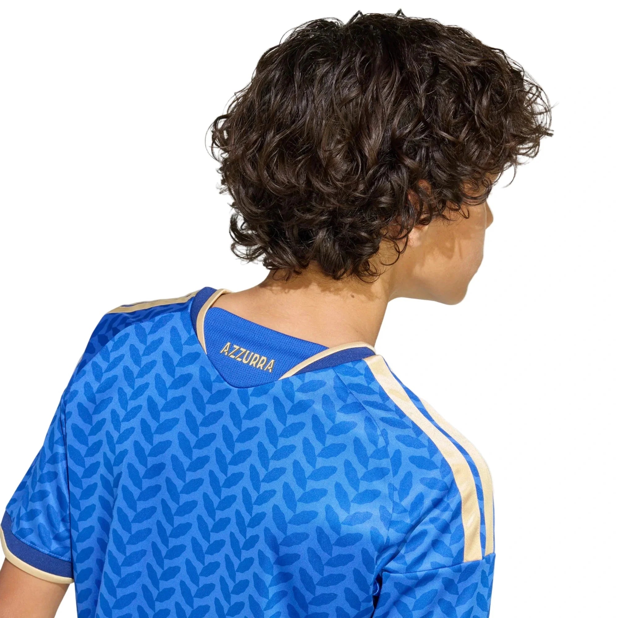 adidas 2026 Italy Youth Stadium Home Soccer Jersey 4