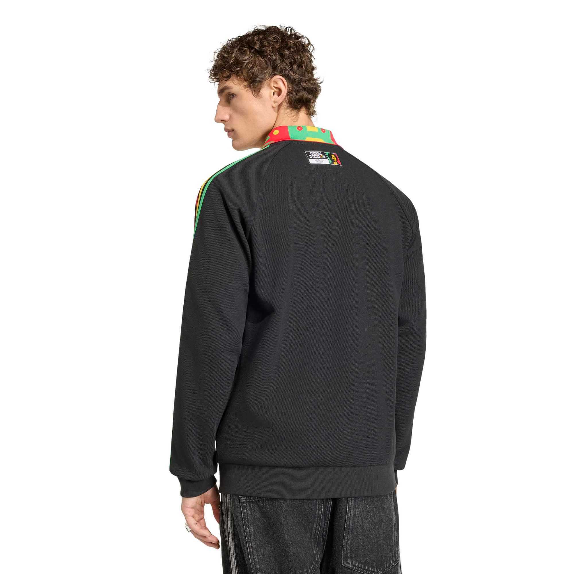 adidas 2026 Jamaica Men's Bob Marley Away Anthem Jacket 3