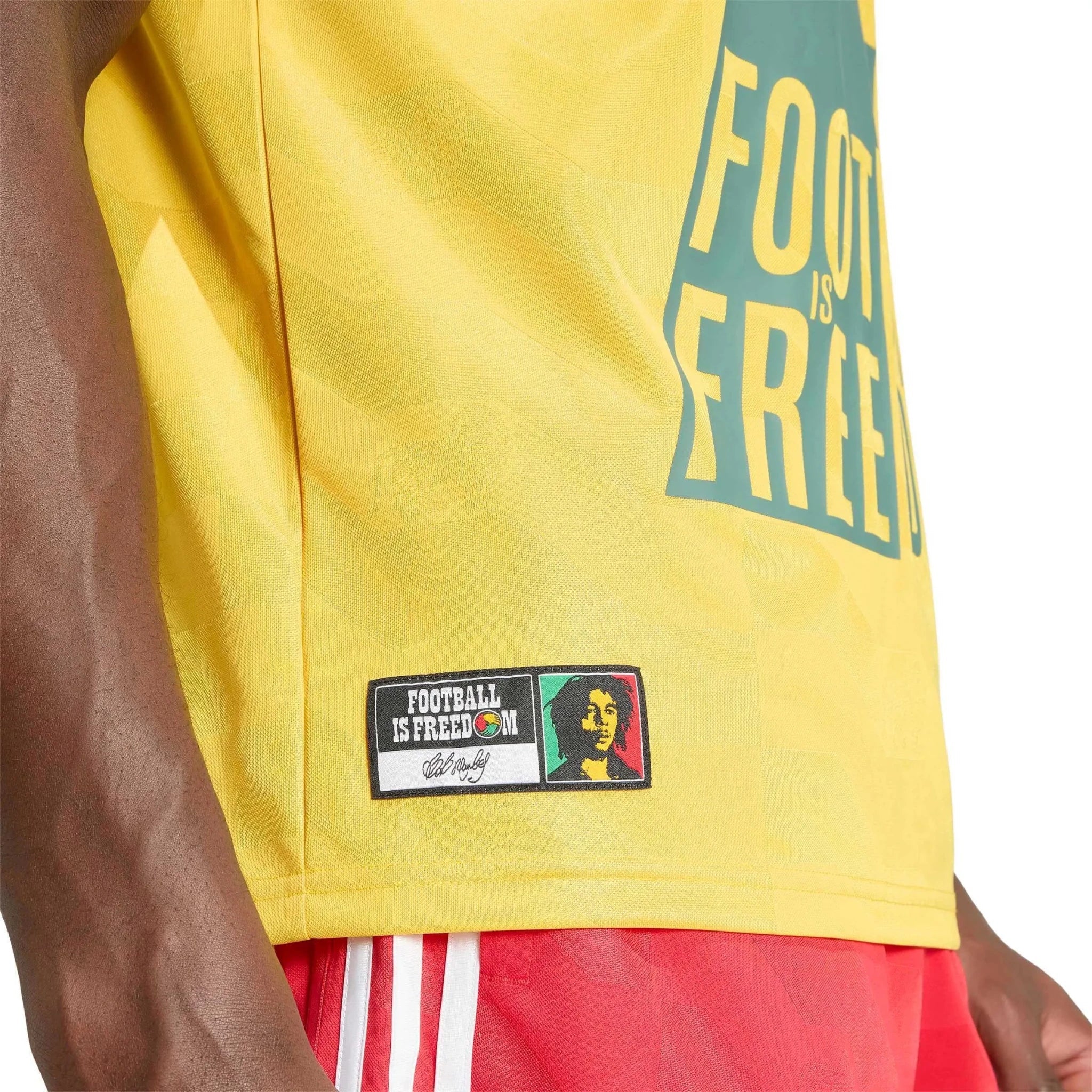 adidas 2026 Jamaica Men's Bob Marley Originals Stadium Soccer Jersey 6