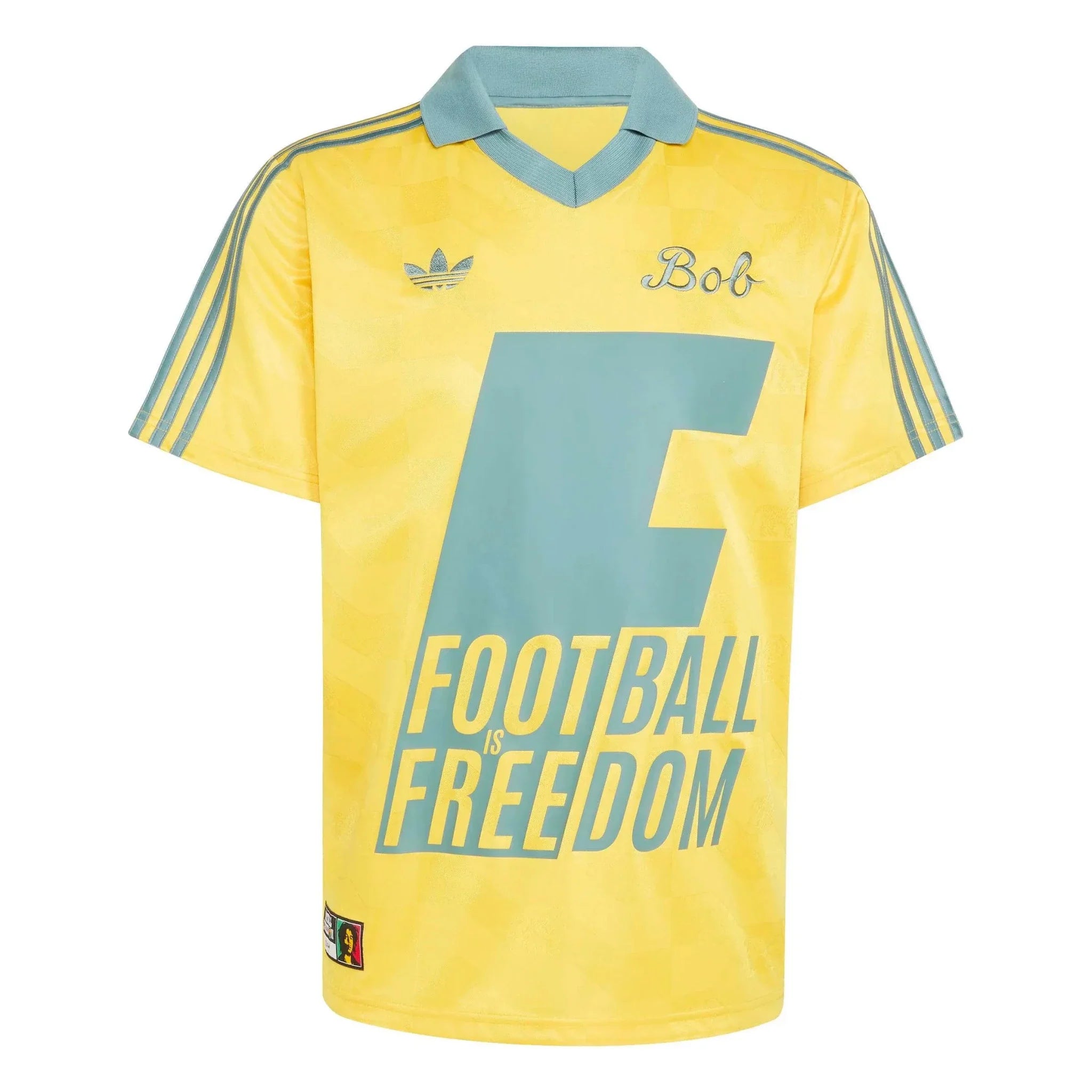 adidas 2026 Jamaica Men's Bob Marley Originals Stadium Soccer Jersey 1