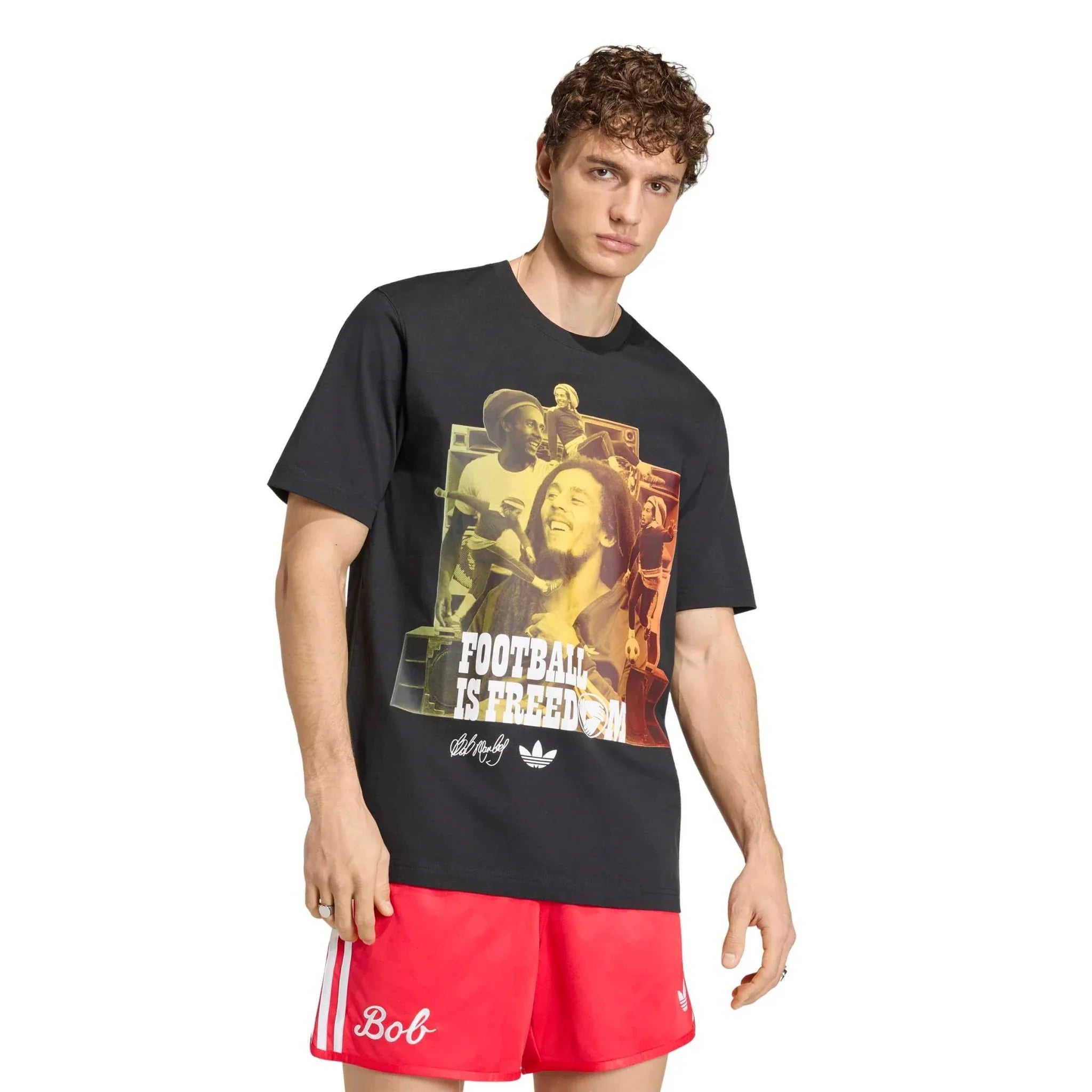 adidas 2026 Jamaica Men's Bob Marley Originals Tee 2