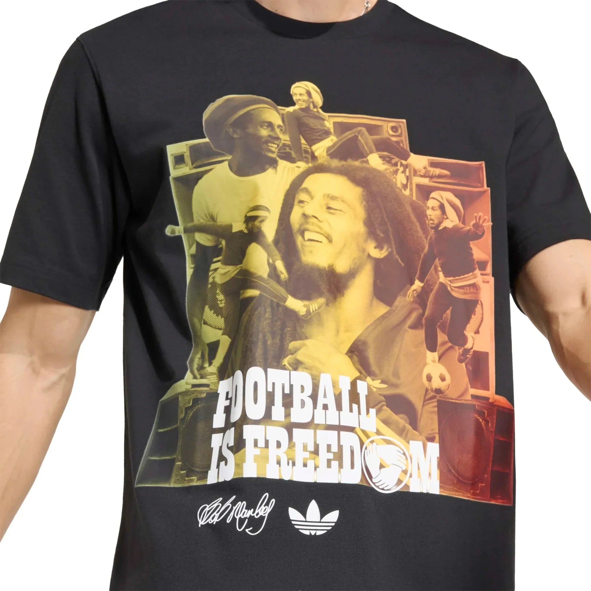 adidas 2026 Jamaica Men's Bob Marley Originals Tee 4