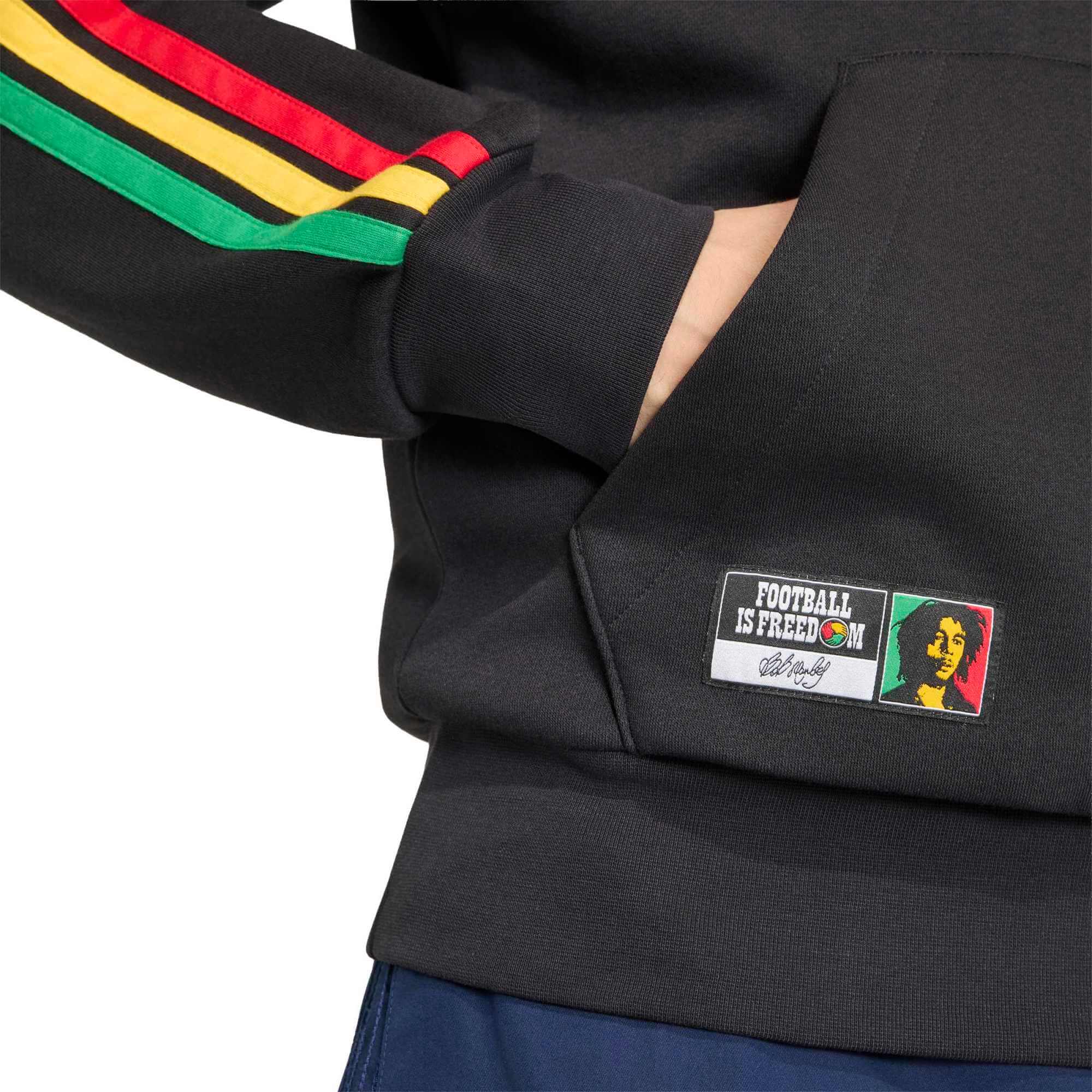 adidas 2026 Jamaica Men's DNA Fleece Hoodie 5