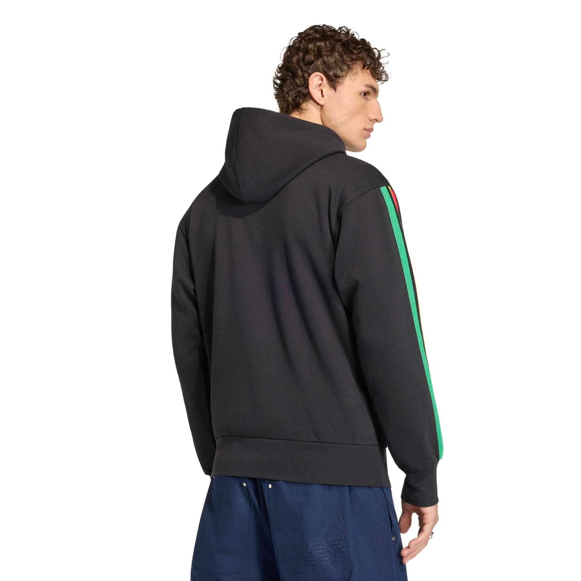 adidas 2026 Jamaica Men's DNA Fleece Hoodie 3