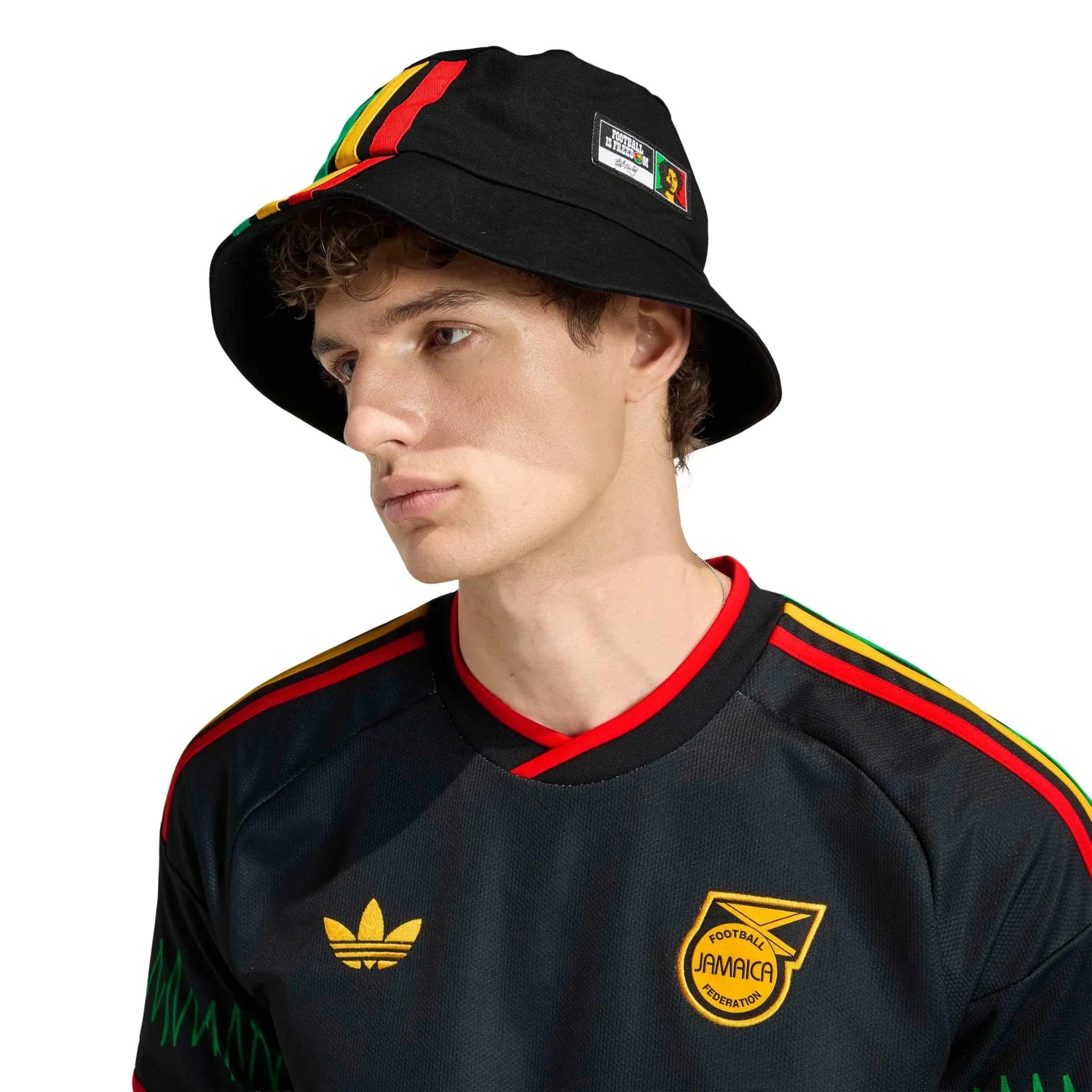 adidas 2026 Jamaica Men's Stadium Away Soccer Jersey 5