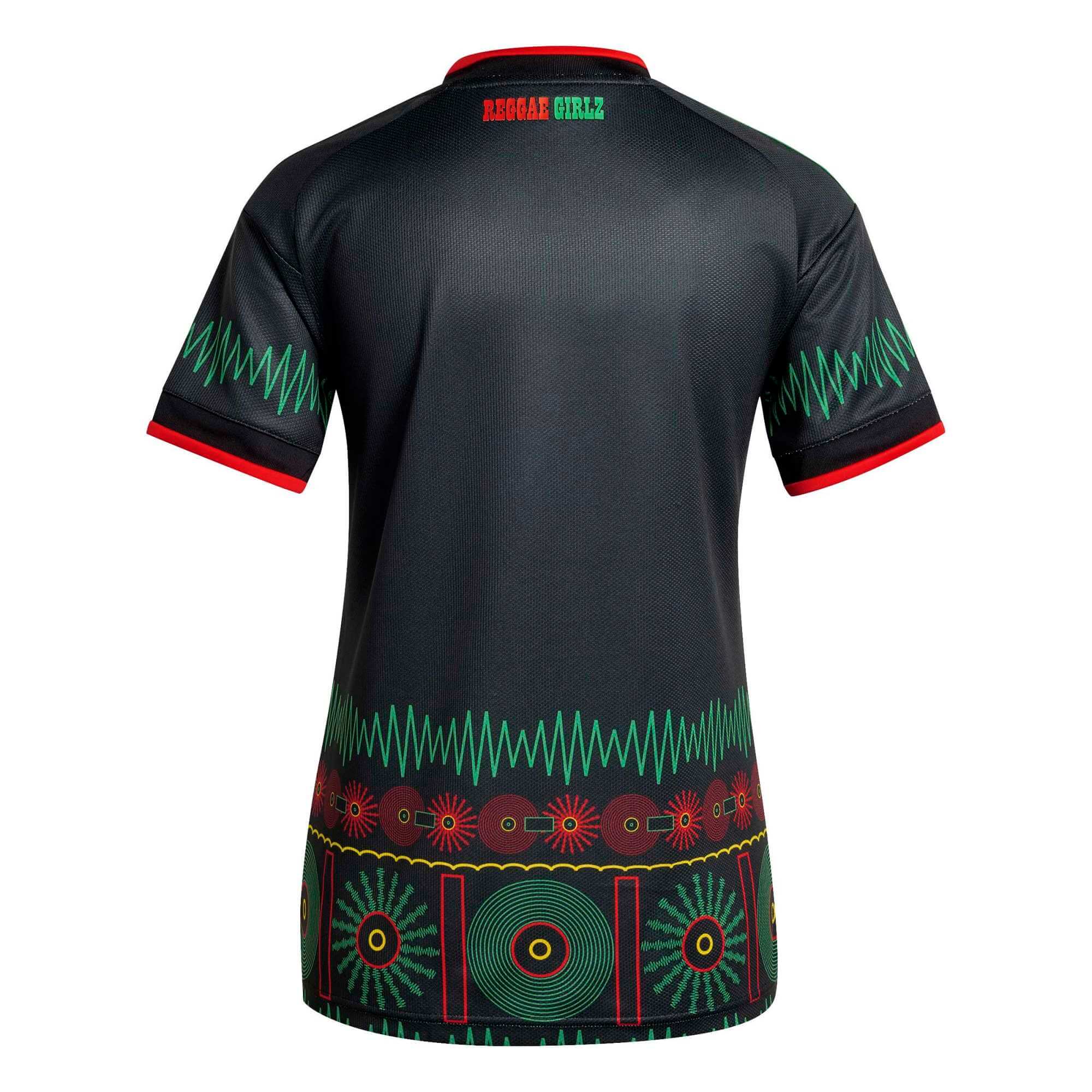 adidas 2026 Jamaica Women's Stadium Away Soccer Jersey 2